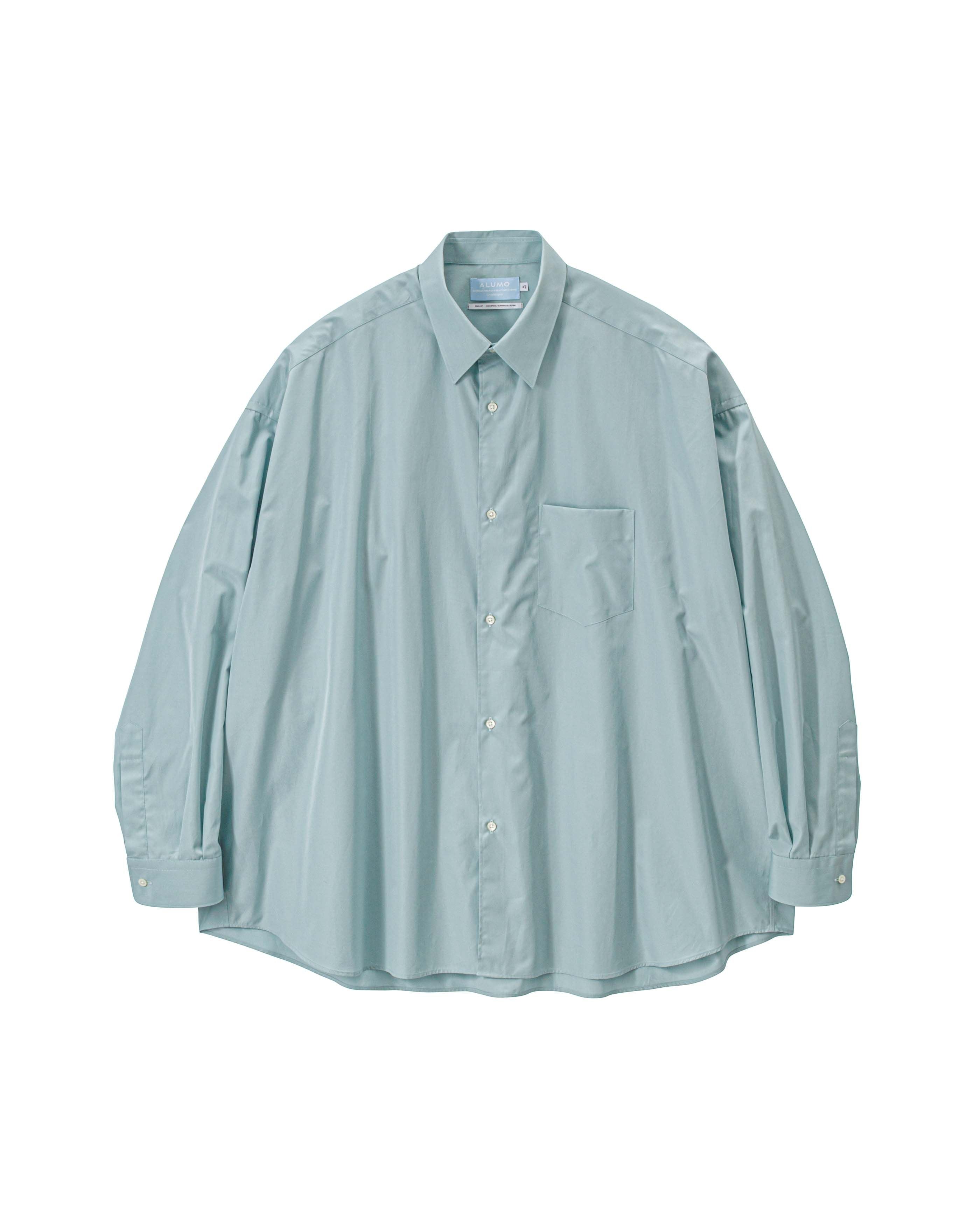 ALUMO for GP L/S Oversized Regular Collar Shirt