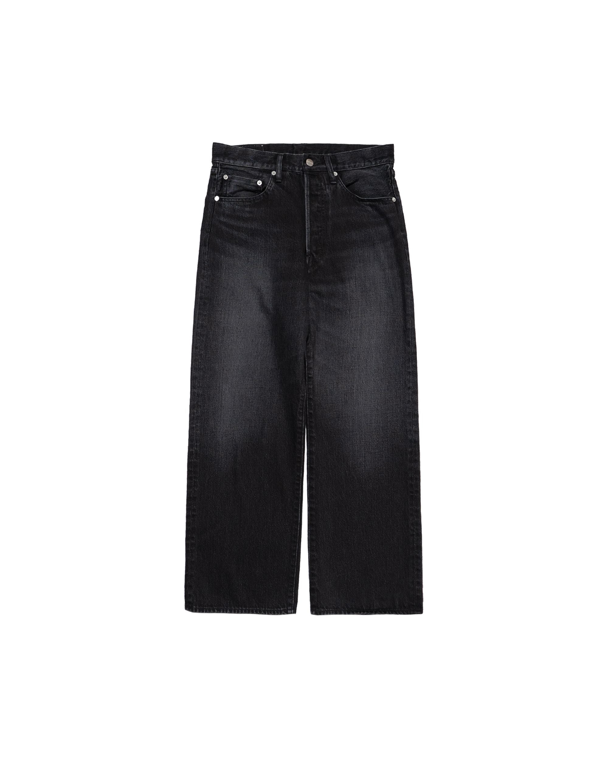 【7/25(土)発売】Selvage Denim Five Pocket Wide Straight Pants -DARK FADE-