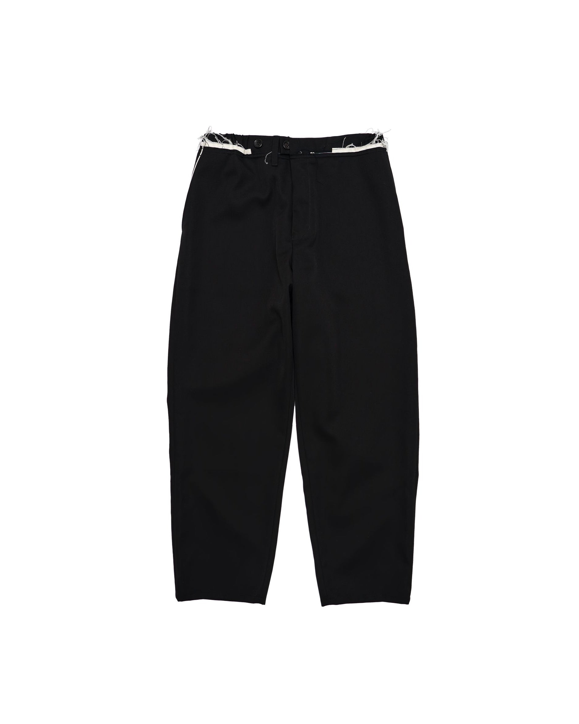 CF.GP Scale Off Wool Adjustable Tab Wide Pants