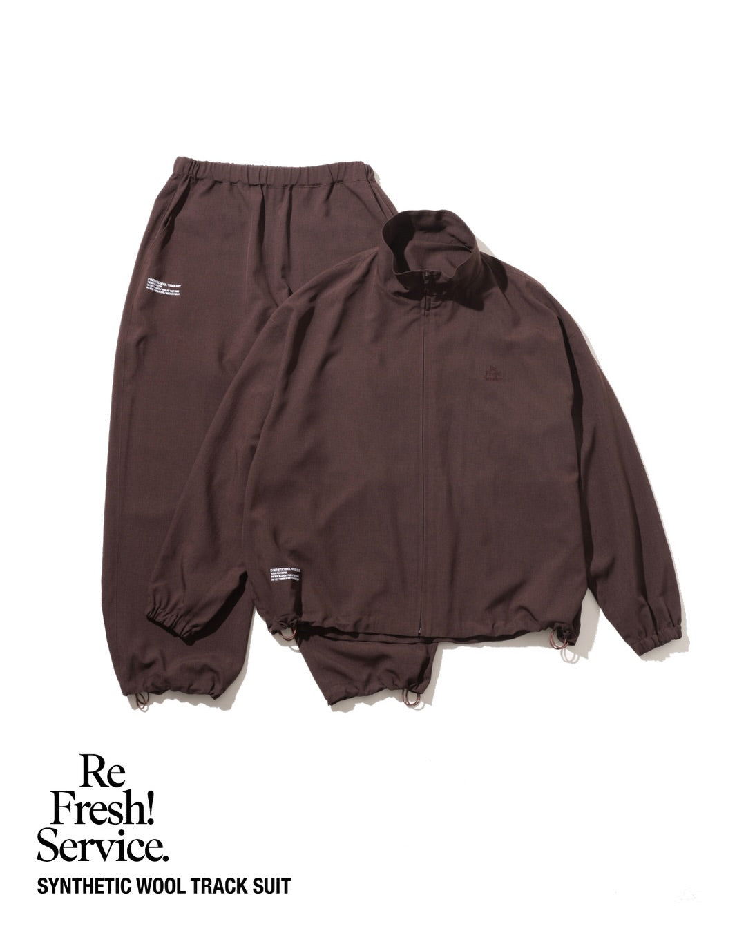 SYNTHETIC WOOL TRACK SUIT
