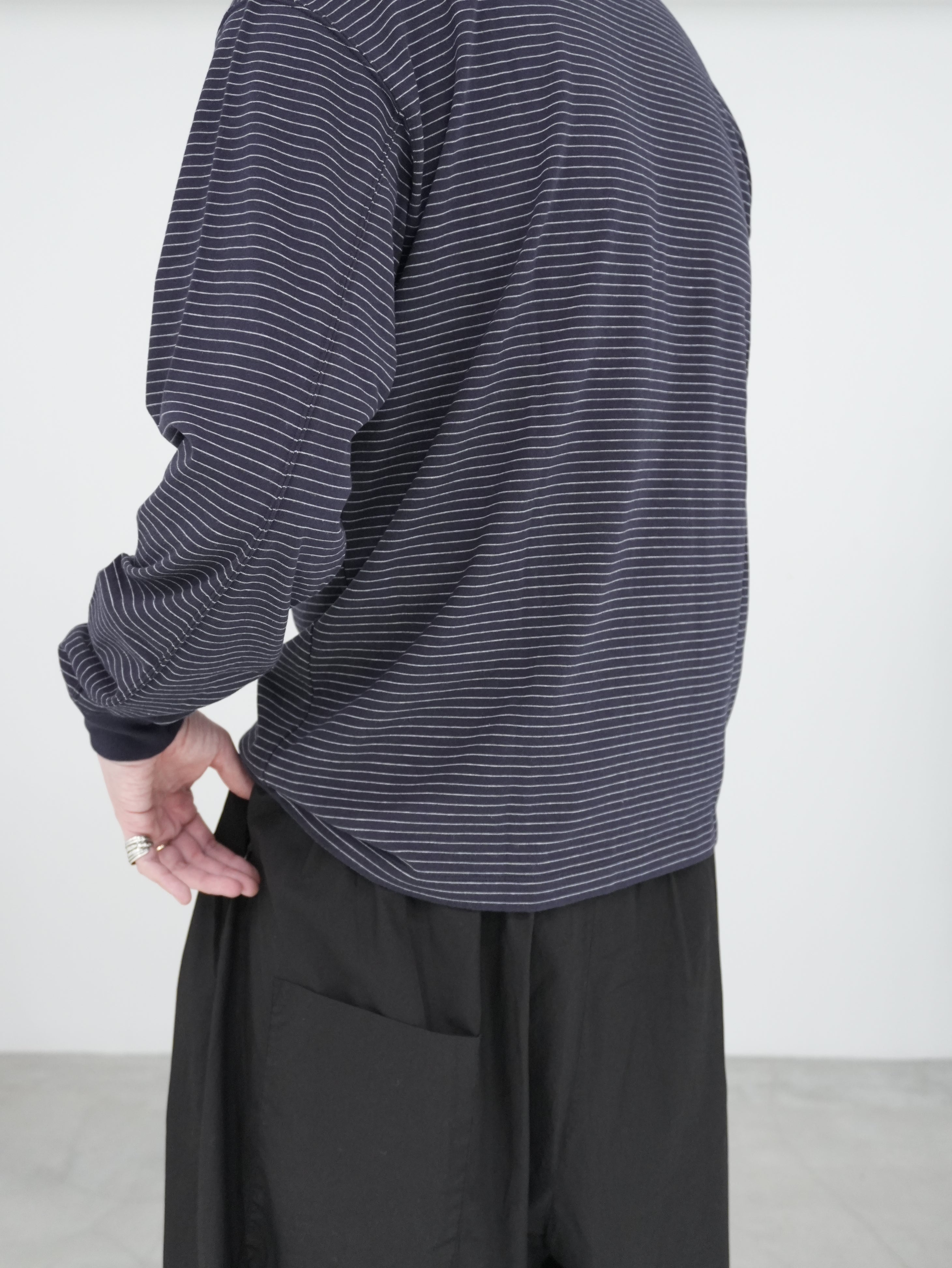 SUVIN DOUBLE JERSEY CREWNECK PULLOVER