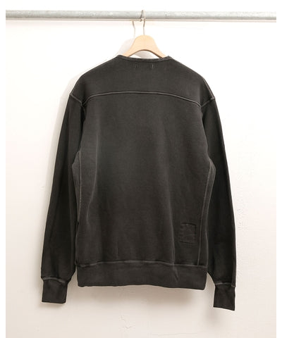 HIKER HALF ZIP PULLOVER COTTON SWEAT PIGMENT DYE