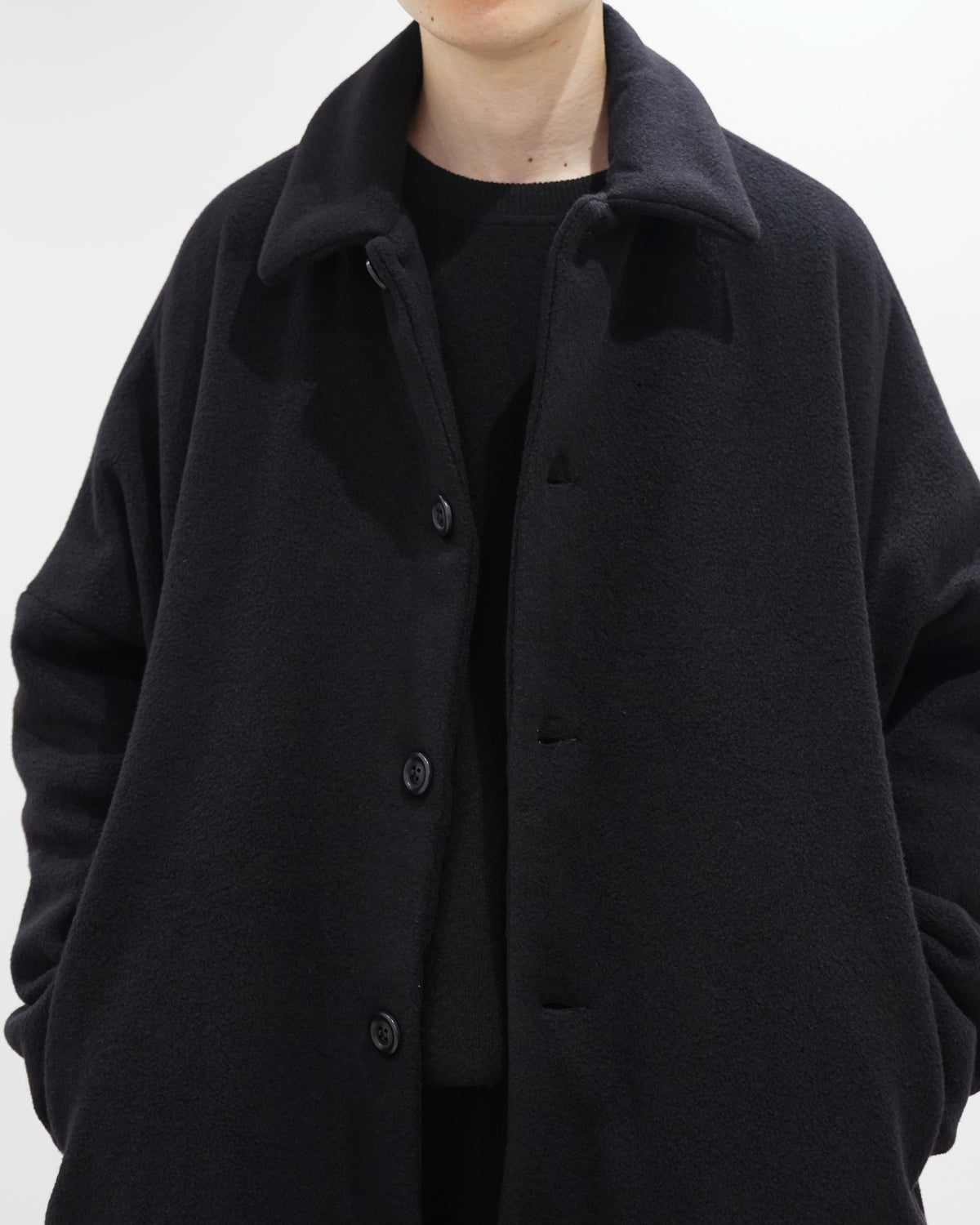 BIG BLOBBY COAT- HEAVY CASHEMERE