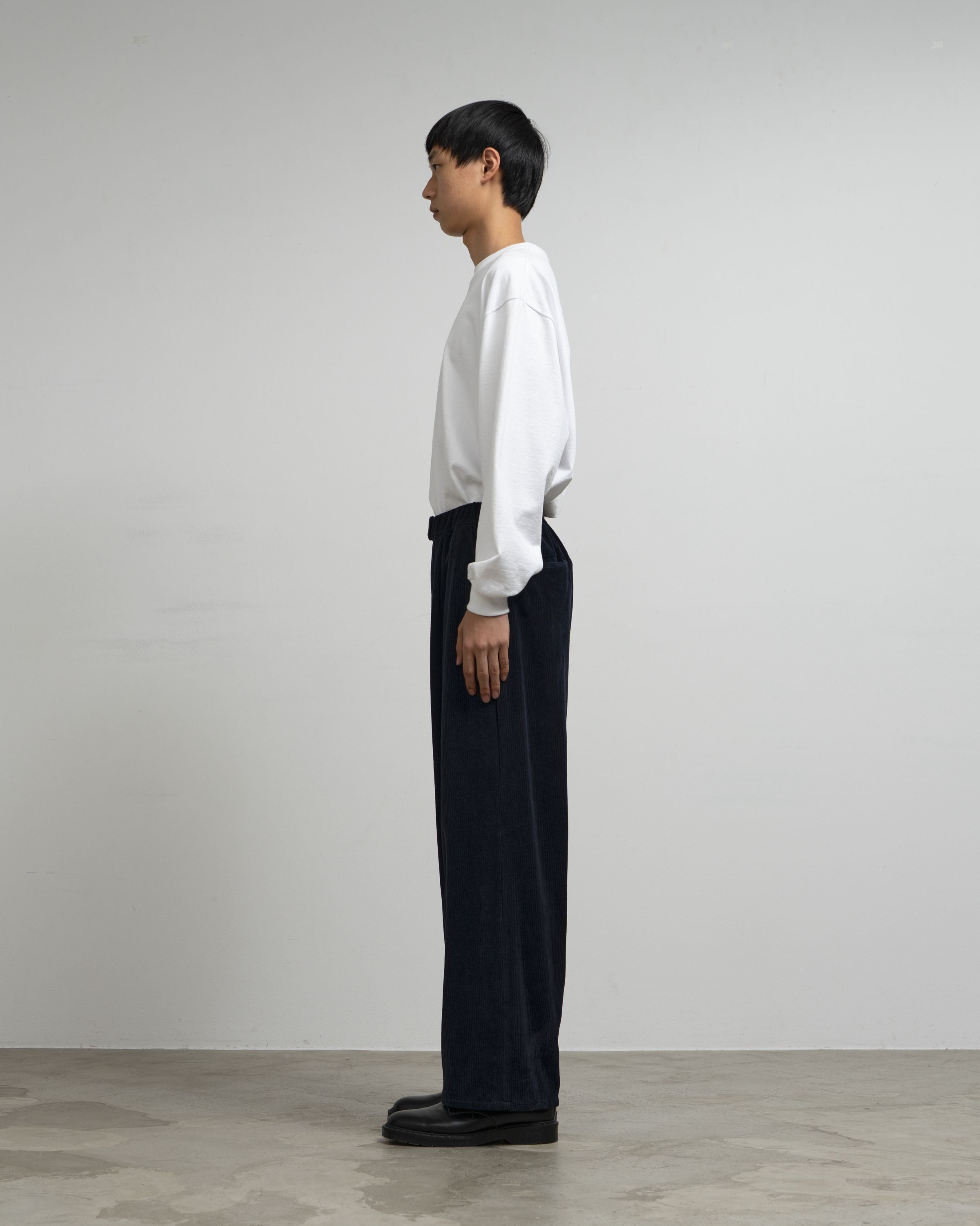 【9/5(土)発売】Soft Knit Corduroy Wide Chef Pants