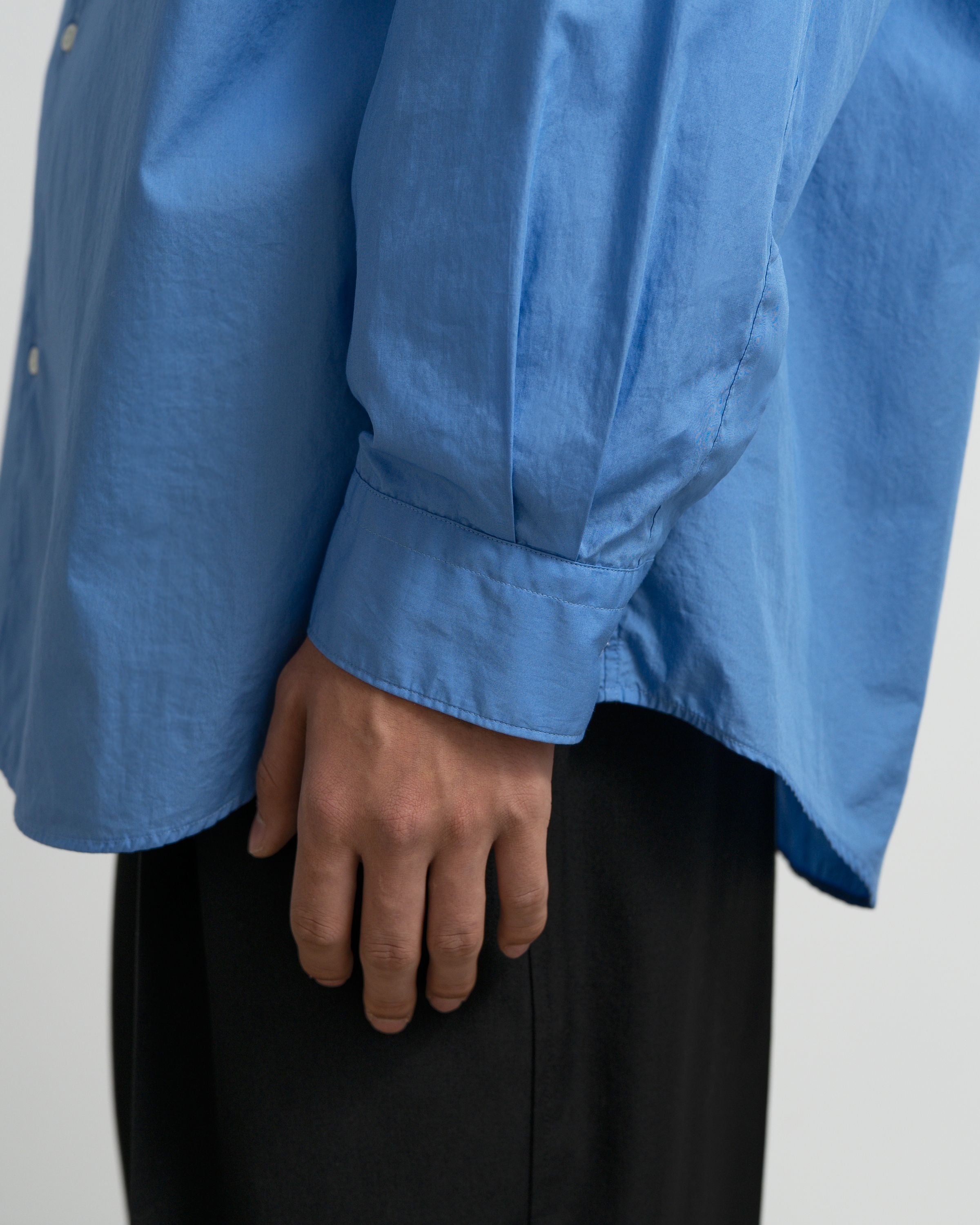 Broad L/S Oversized Regular Collar Shirt