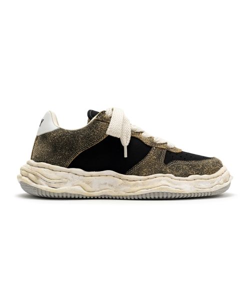 WAYNE / OG Sole Mix Material Low-top Sneaker