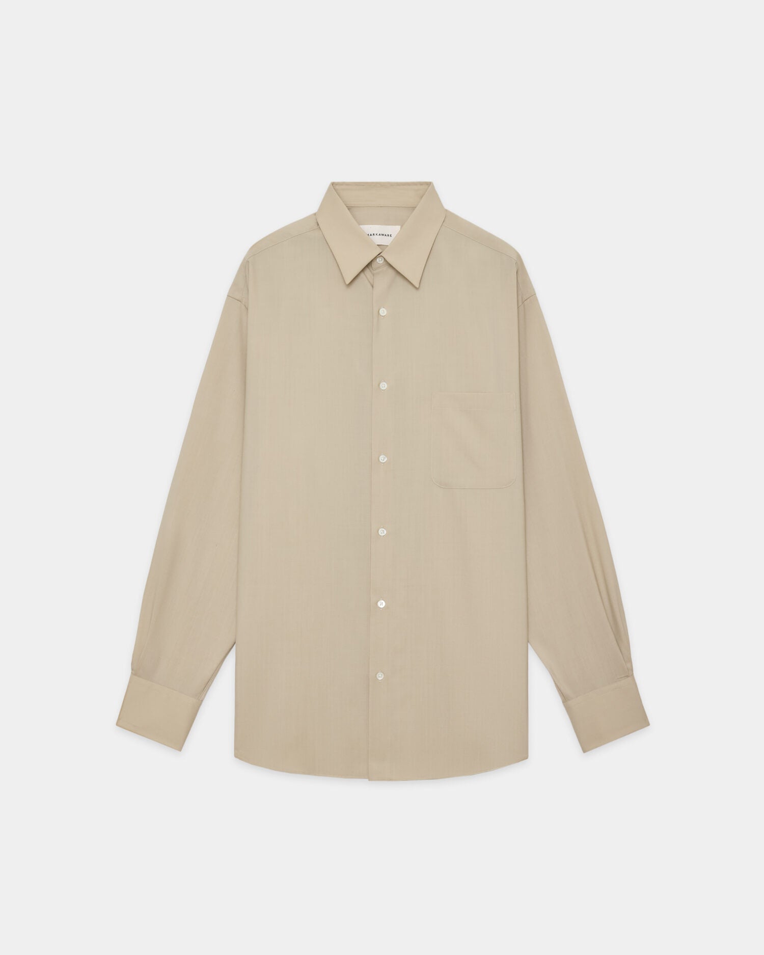 ORGANIC WOOL 2/80 TROPICAL COMFORT FIT SHIRT