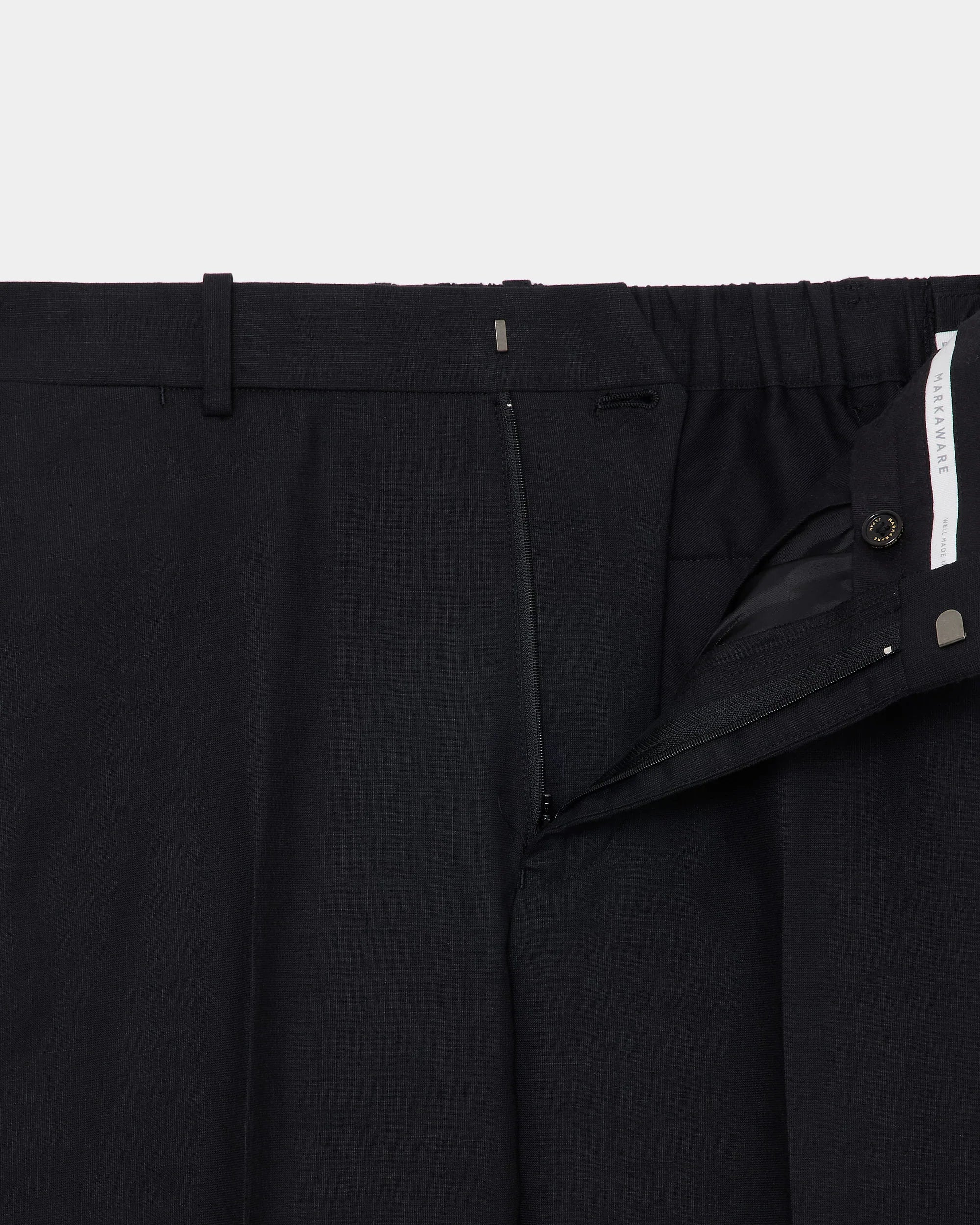 【5/23発売】Organic Wool Hemp Tropical Flat Tapered Trousers