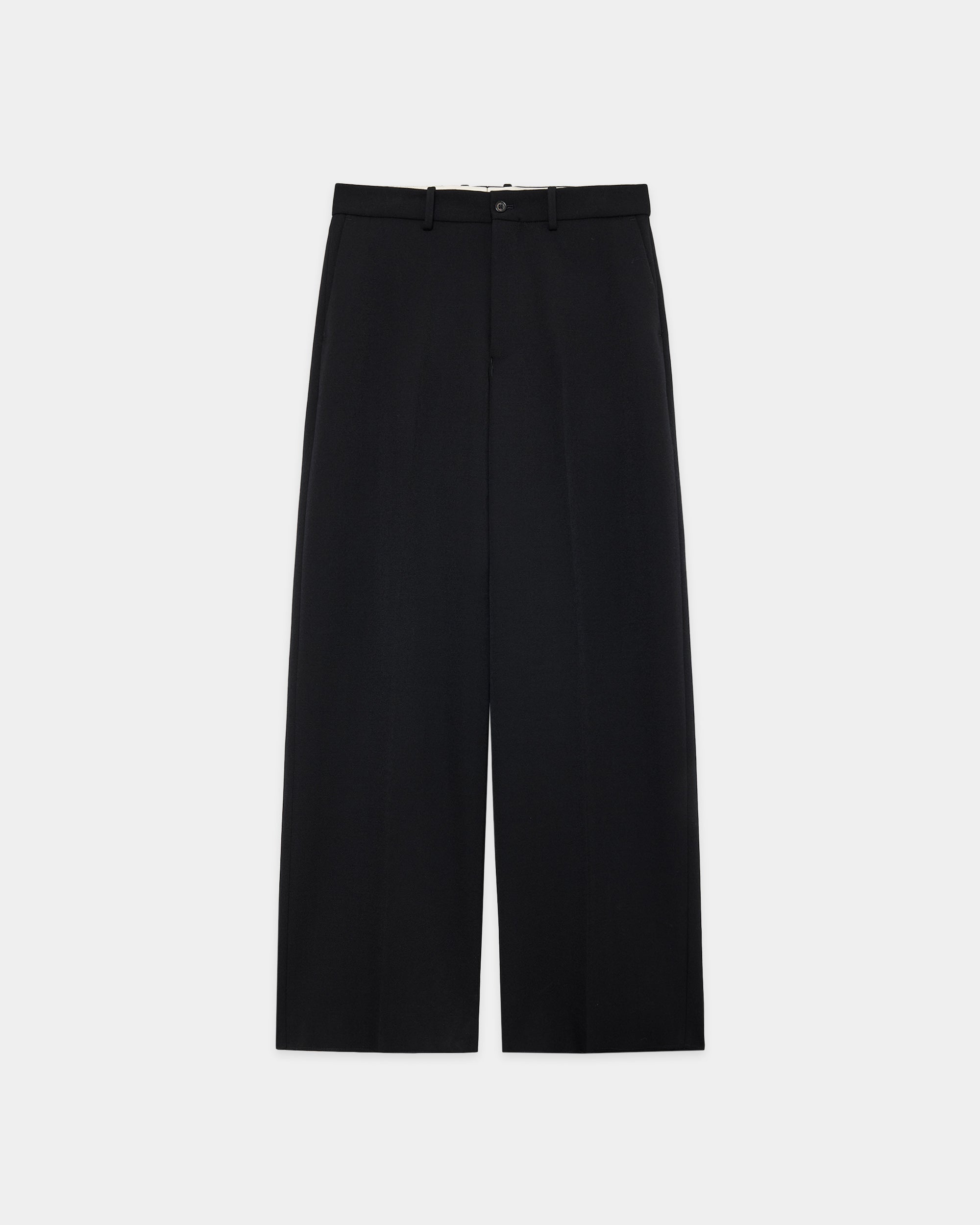 【9/10(木)発売】POLWARTH TUXEDO CLOTH FLAT FRONT WIDE TROUSERS