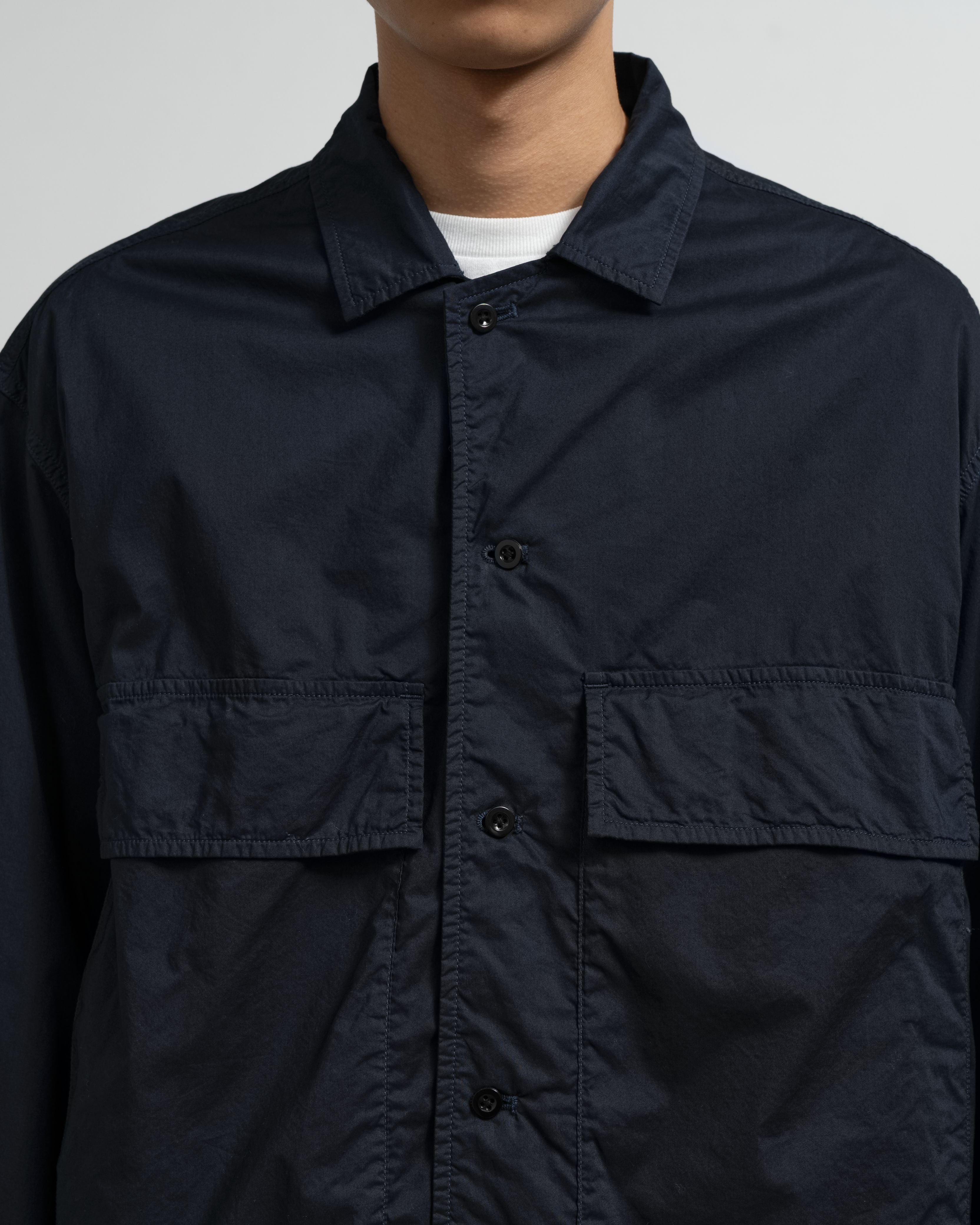 【8/1(土)発売】Garment Dyed Typewriter Fatigue Shirt