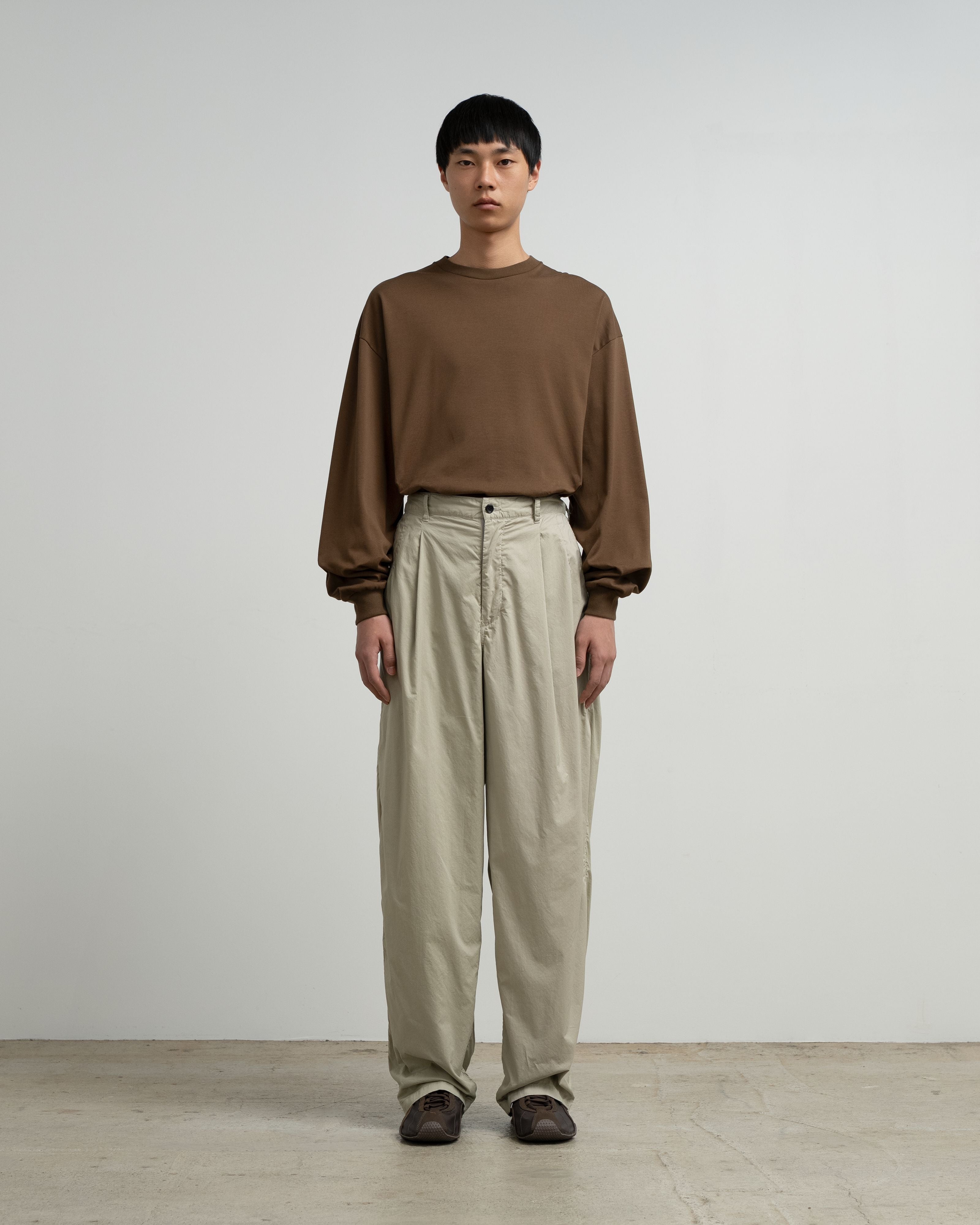 【8/1(土)発売】Garment Dyed Typewriter Oversized Slacks
