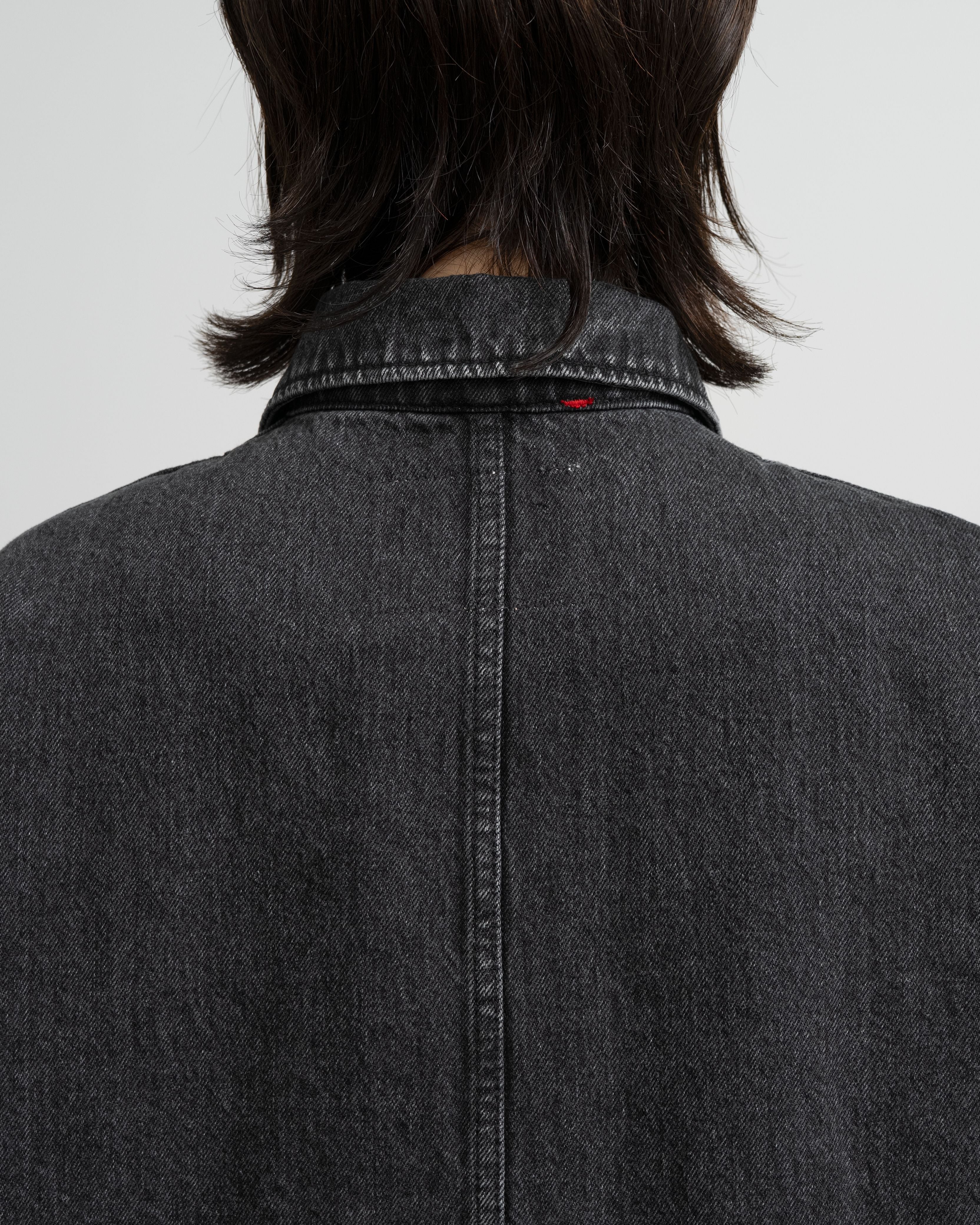 Selvage Denim Zip Jacket -LIGHT FADE-