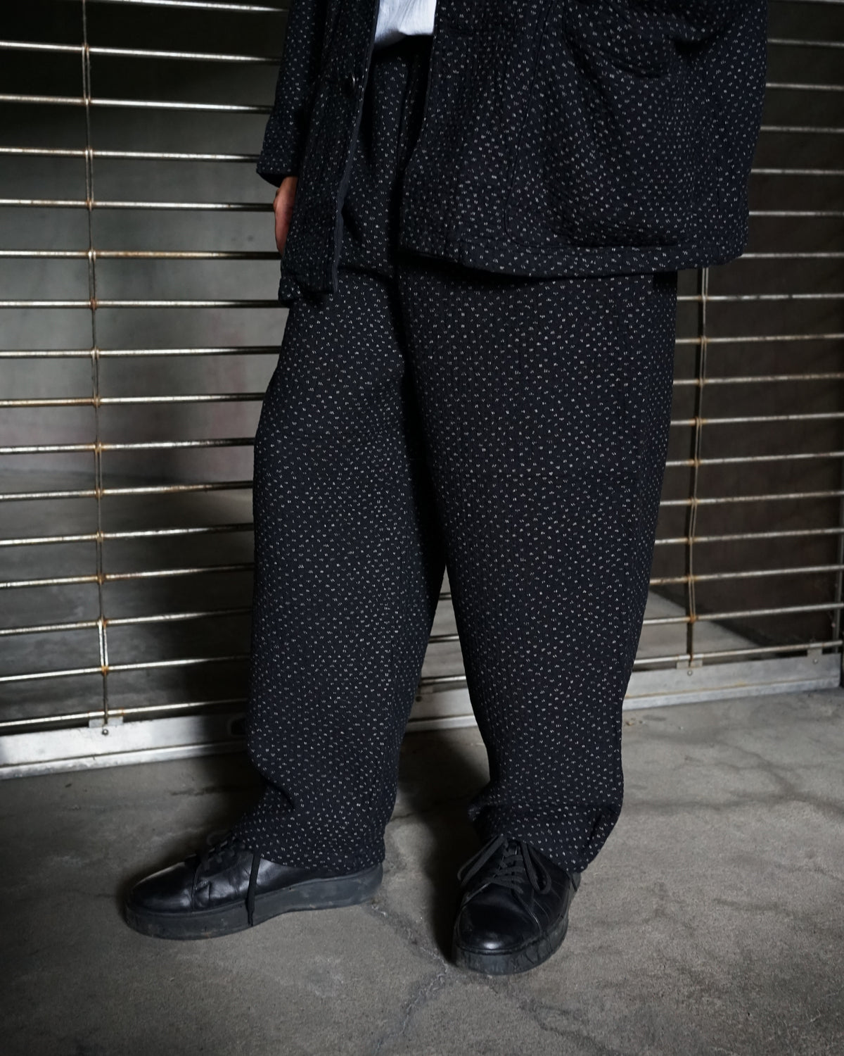 NEW SASHIKO PEACE PANTS