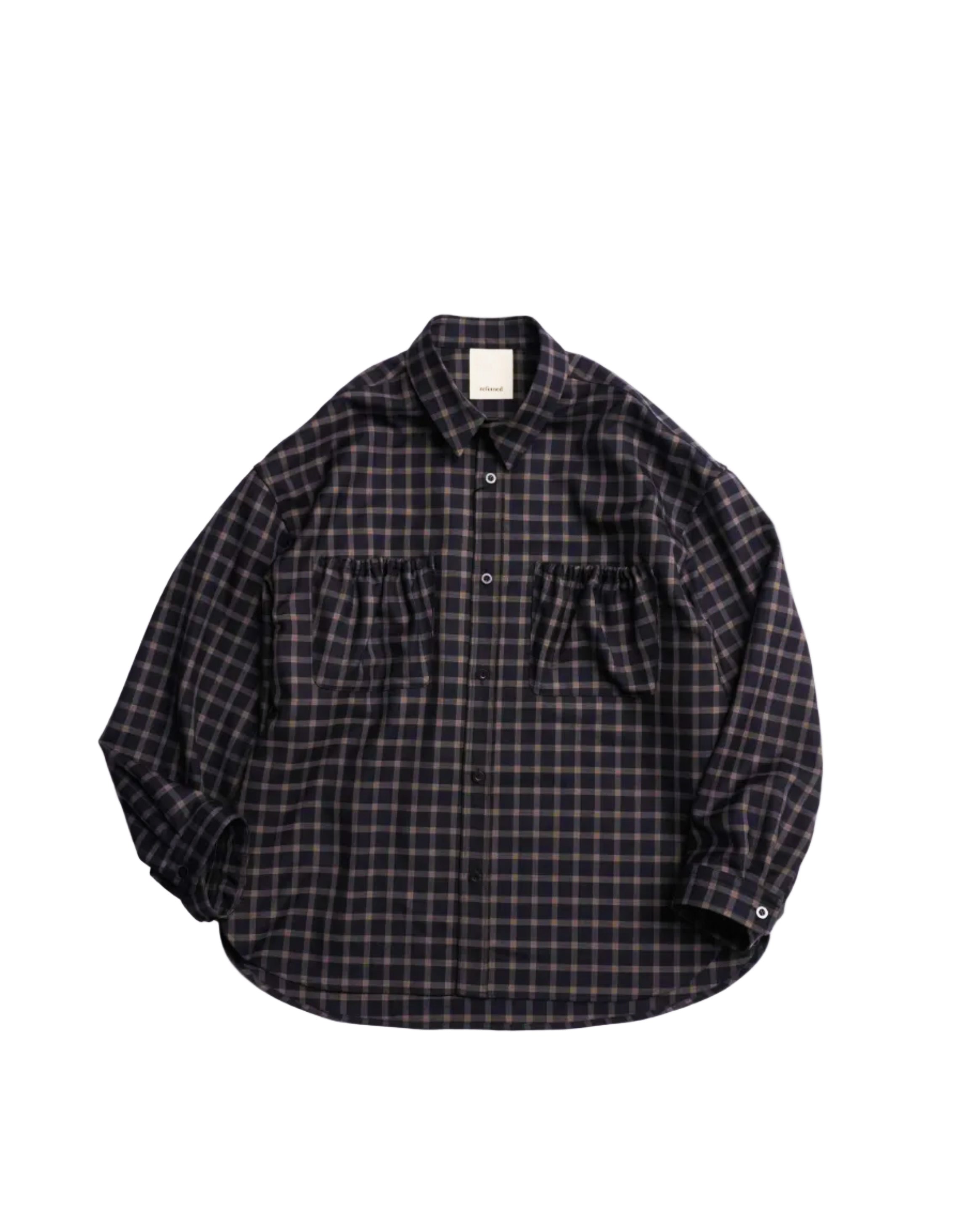 【LIMITED】WRIST PATCH WIDE SHIRT