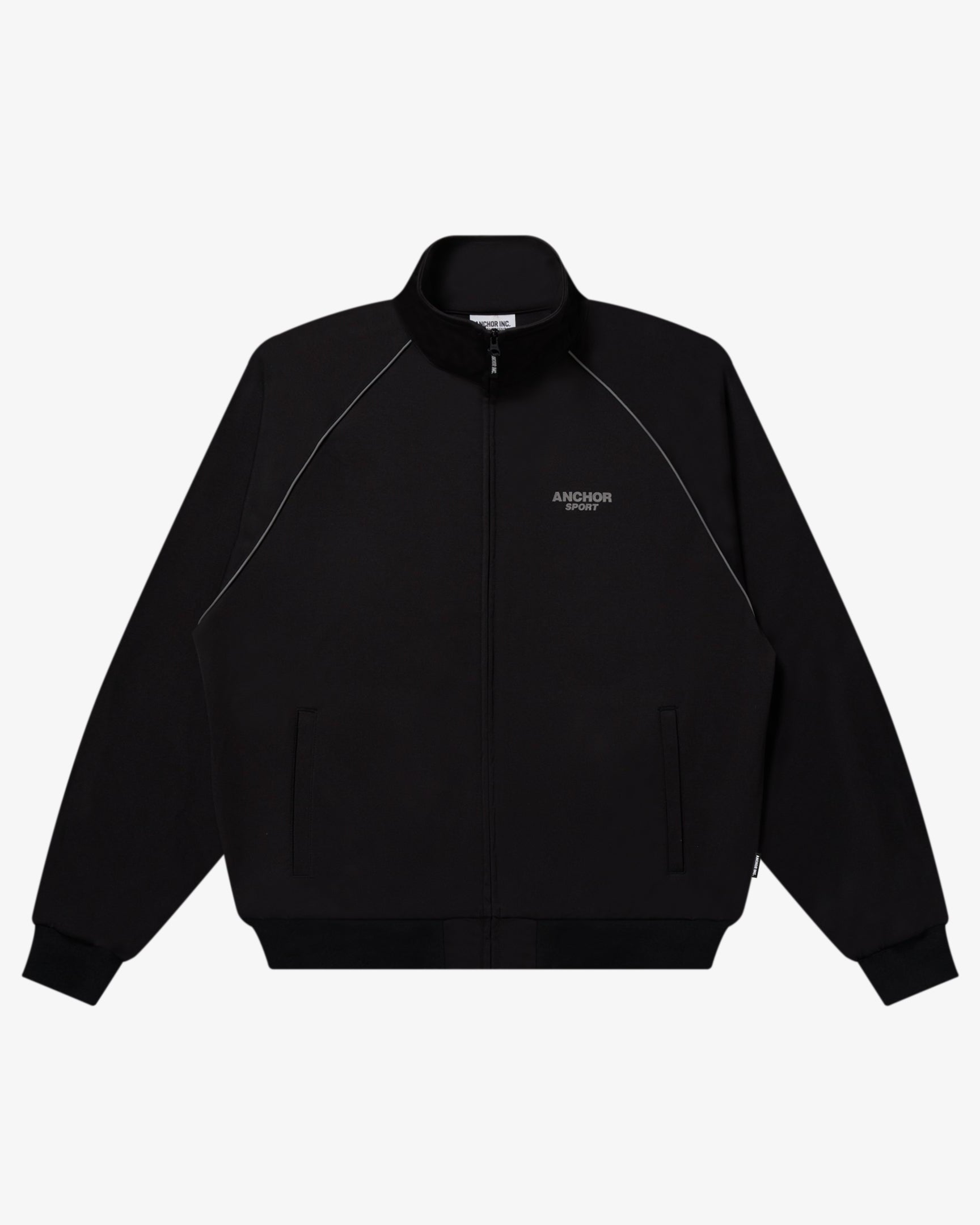 REFLECTIVE SPORT POLY TRACK JACKET