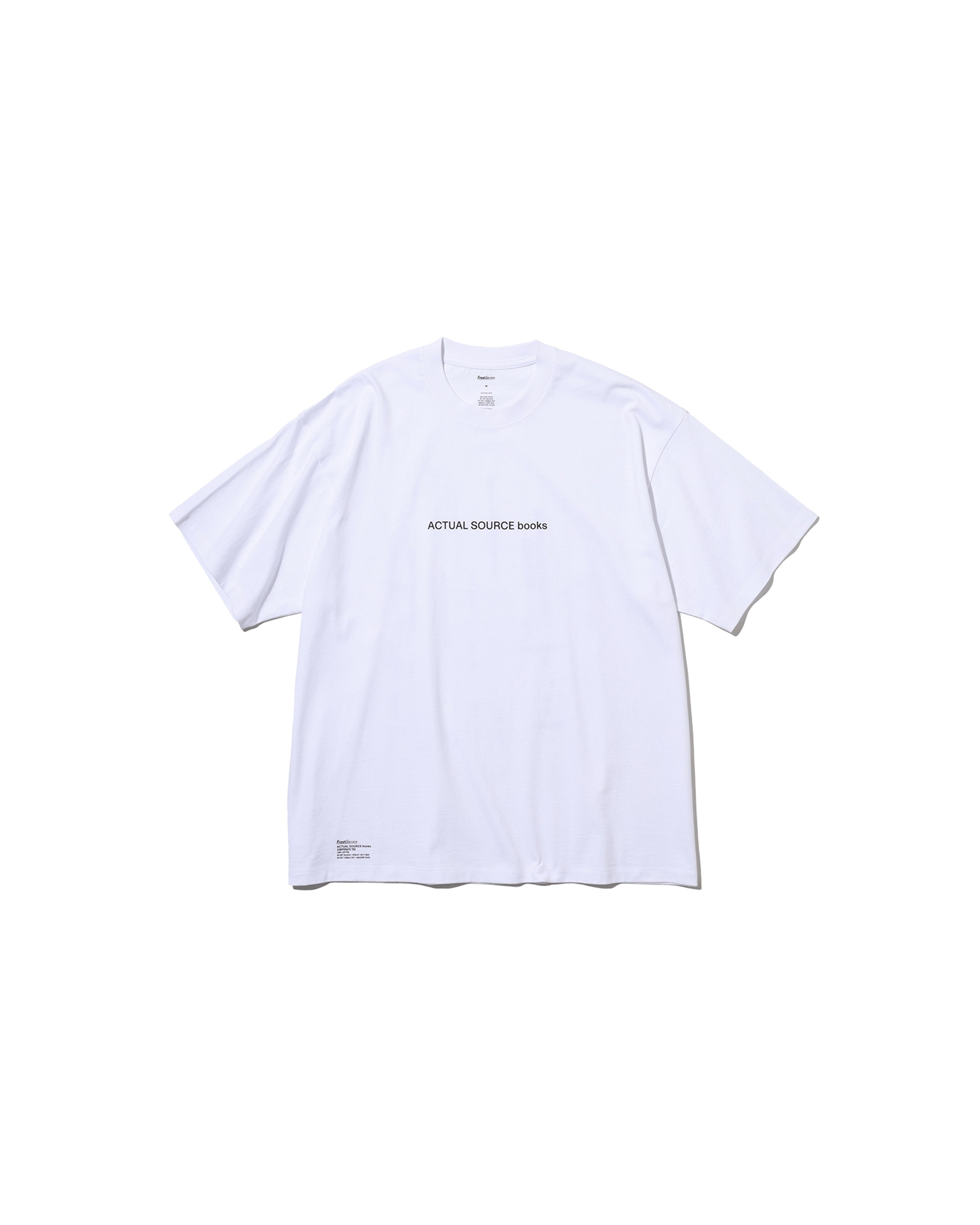AS×FS CORPORATE S/S TEE “BOOK STACK”