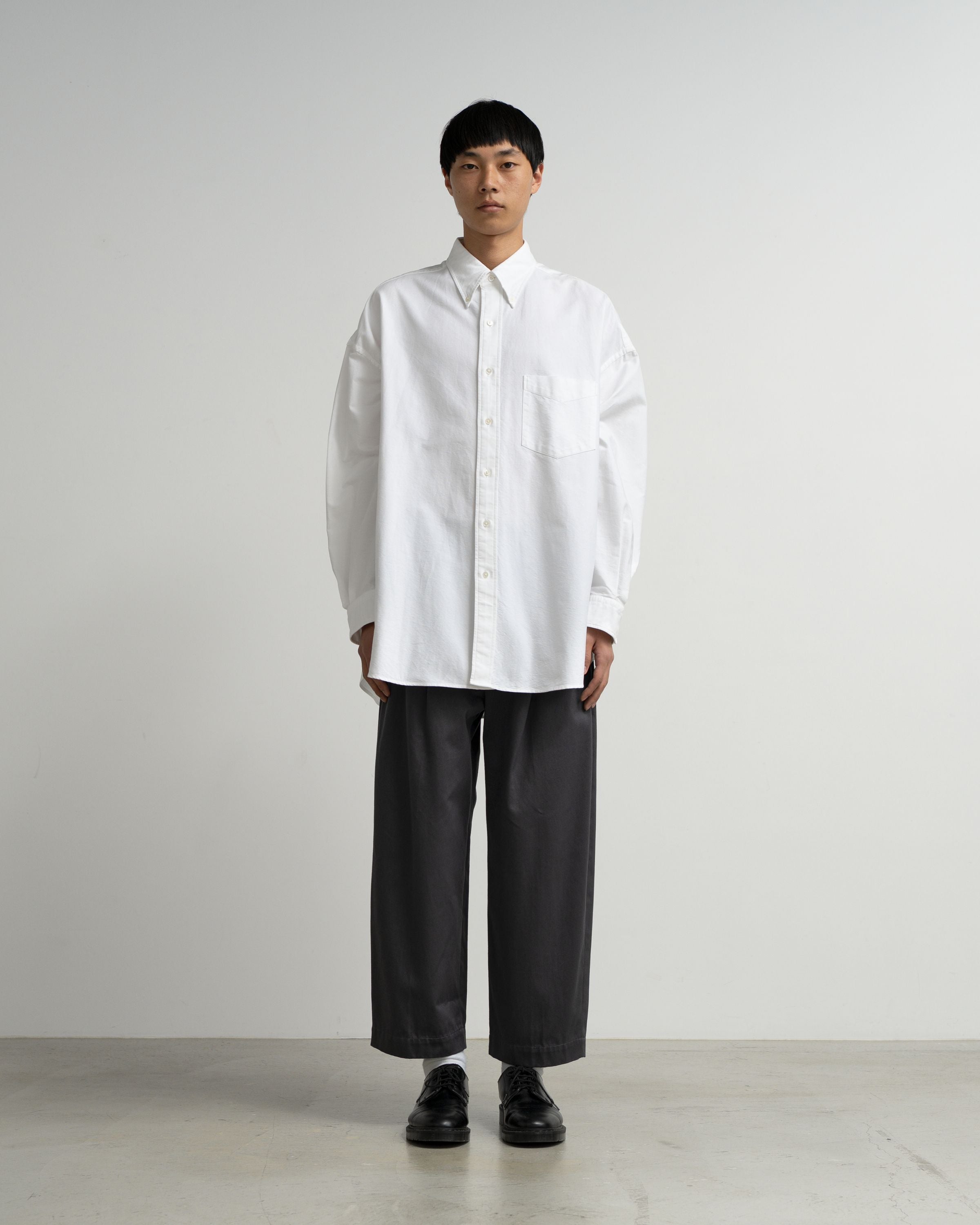 【8/1(土)発売】Oxford L/S Oversized B.D Shirt