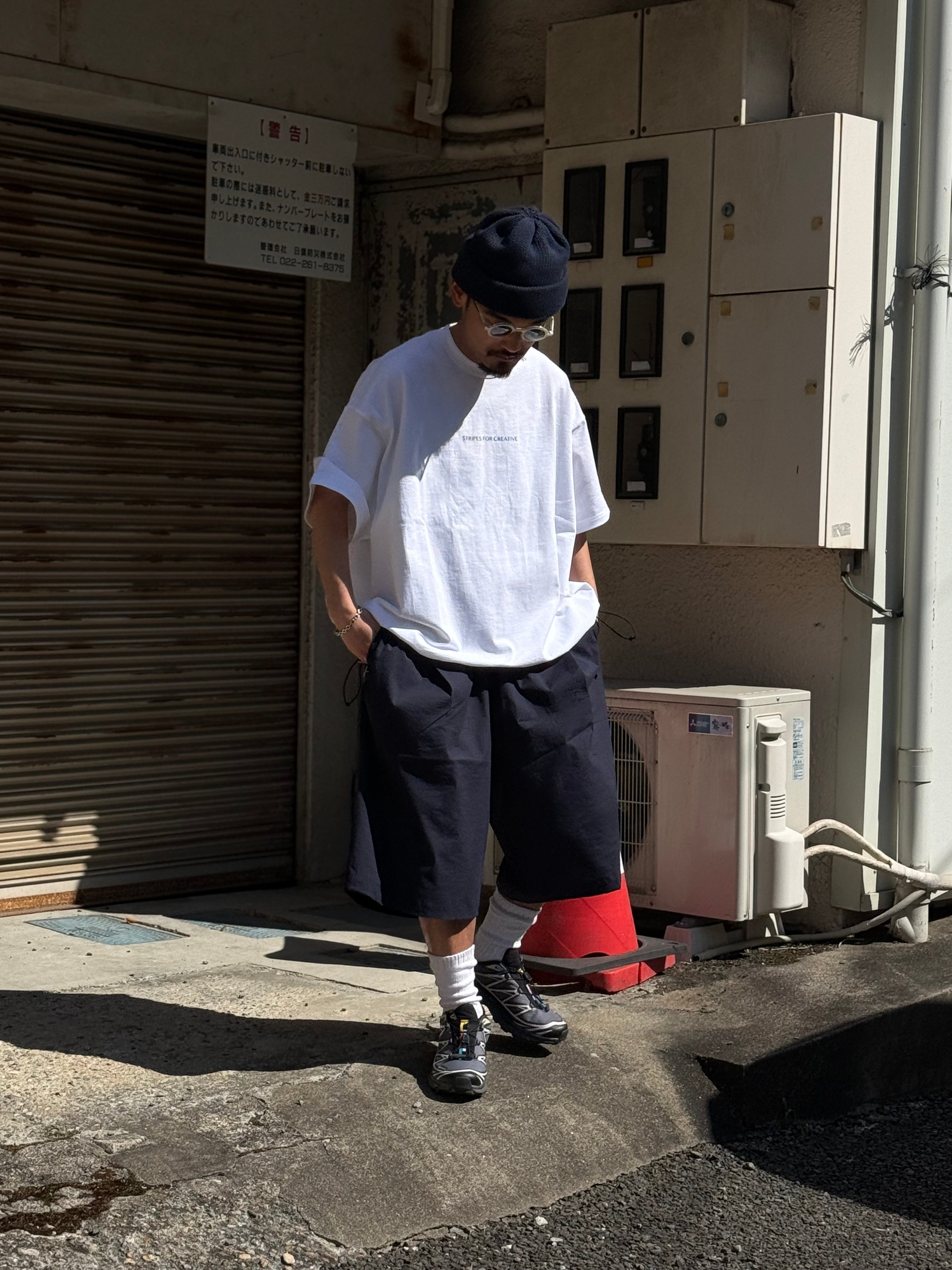 【RESTOCK】NYLON BAGGY LONG SHORTS