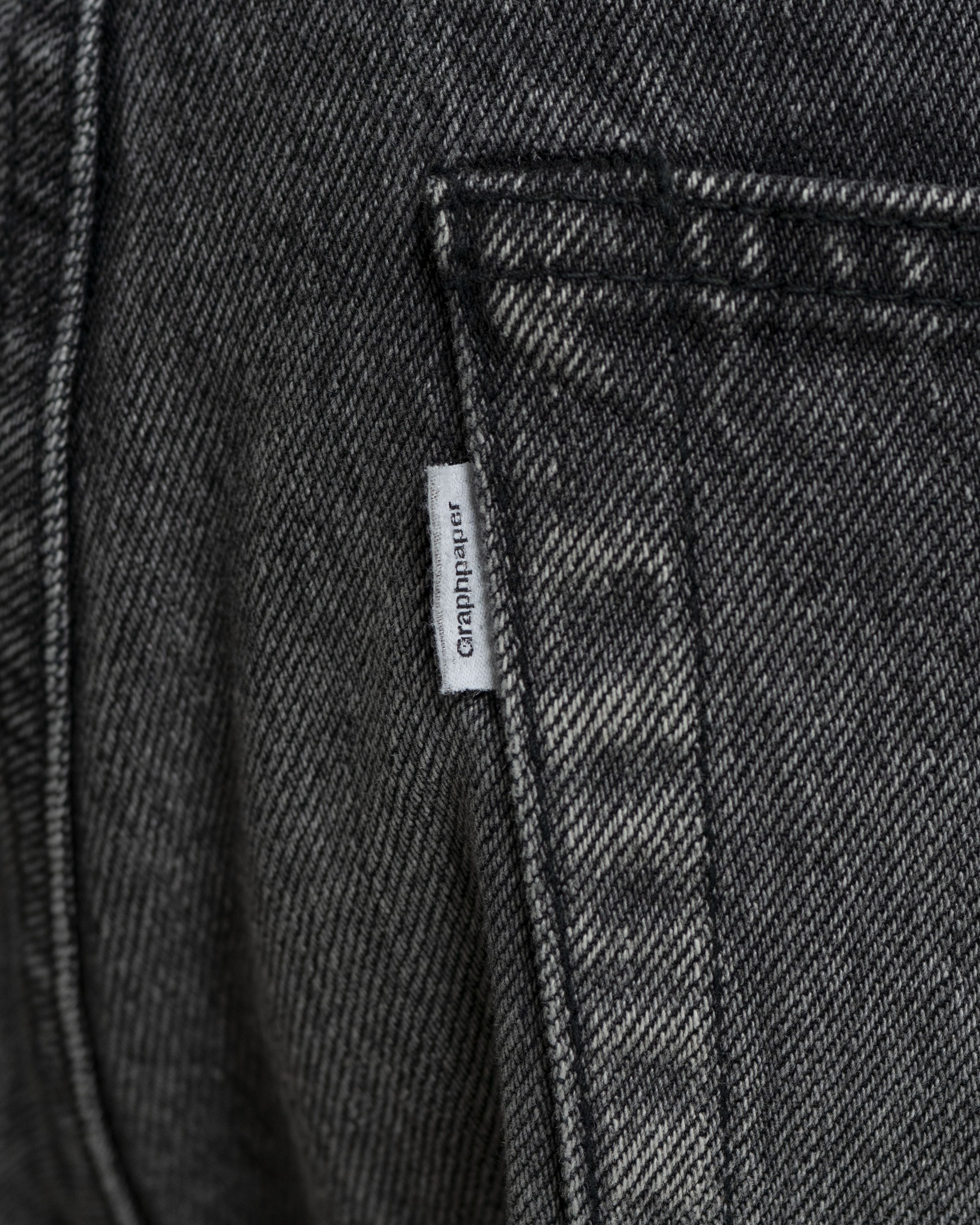 Selvage Denim Five Pocket Tapered Pants -LIGHT FADE-