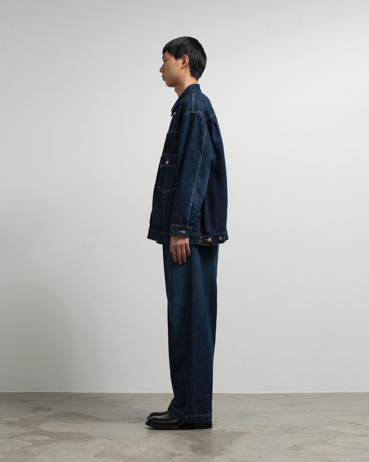 Selvage Denim Jacket -DARK FADE-