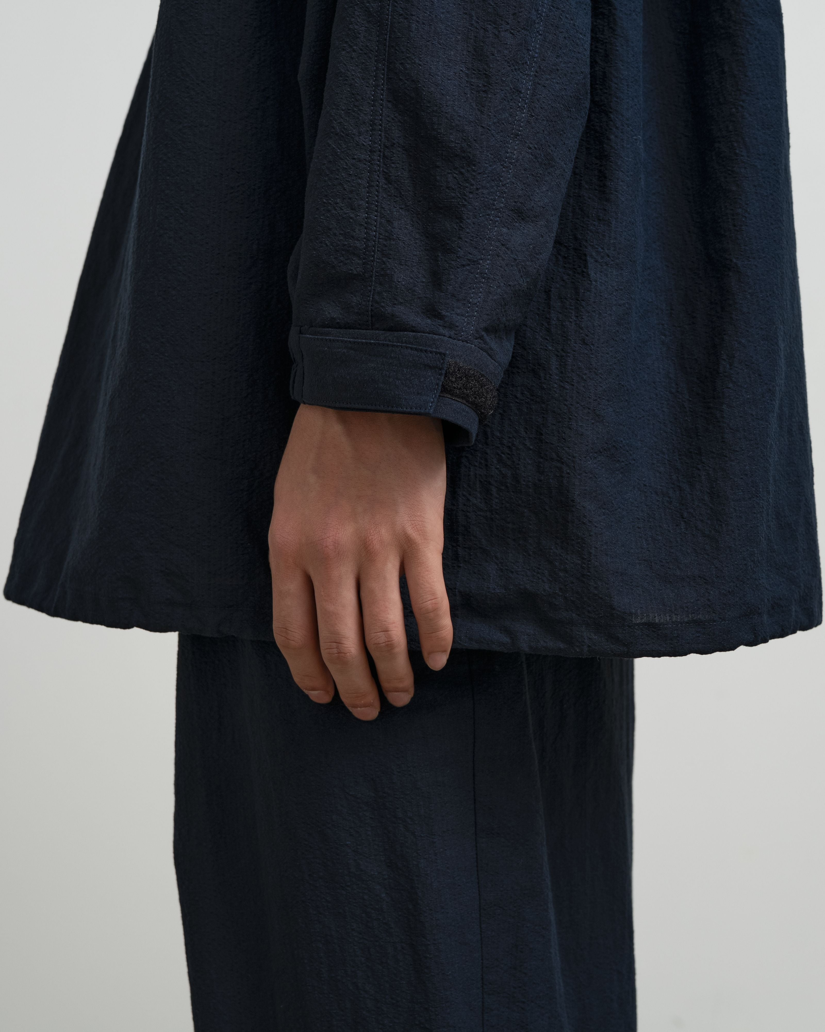 【5/23(土)発売】Cotton Linen Seersucker L/S Pullover Shirt