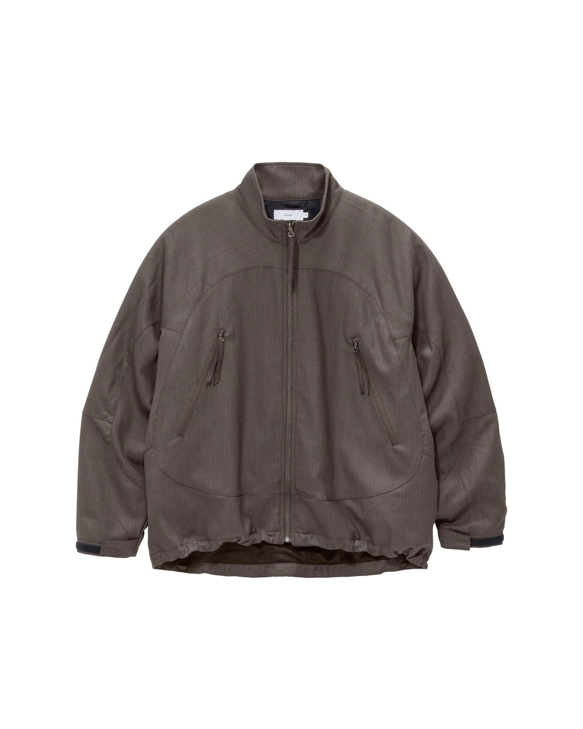 【9/19(土)発売】Melange Pique Zip-up Stand Collar Jacket
