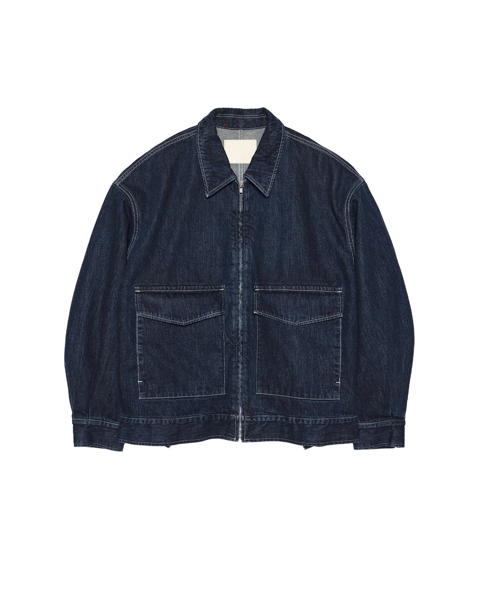 【7/25(土)発売】Selvage Denim Zip Jacket -DARK FADE-