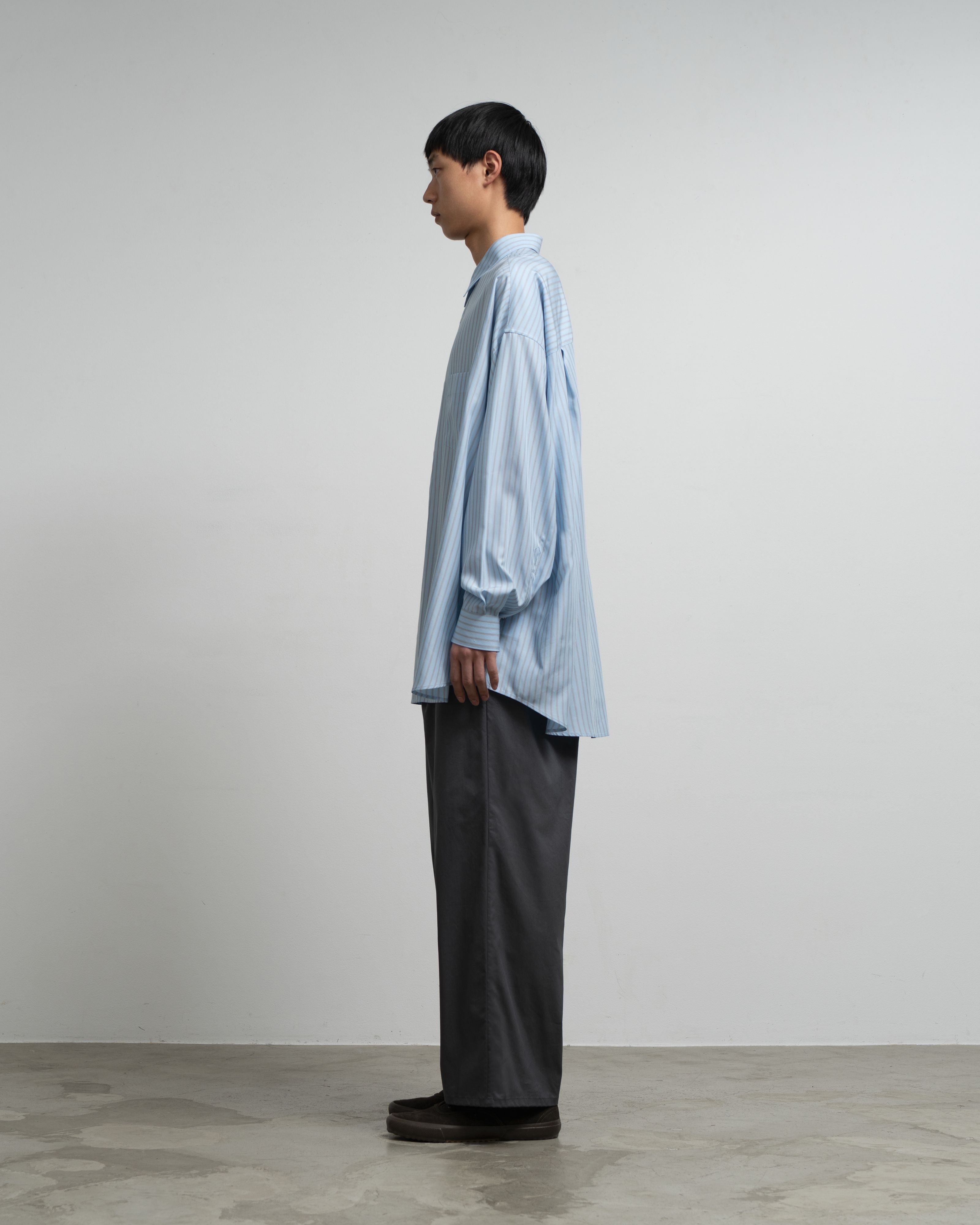【6/6(土)発売】SIDOGRAS L/S Oversized Regular Collar Shirt