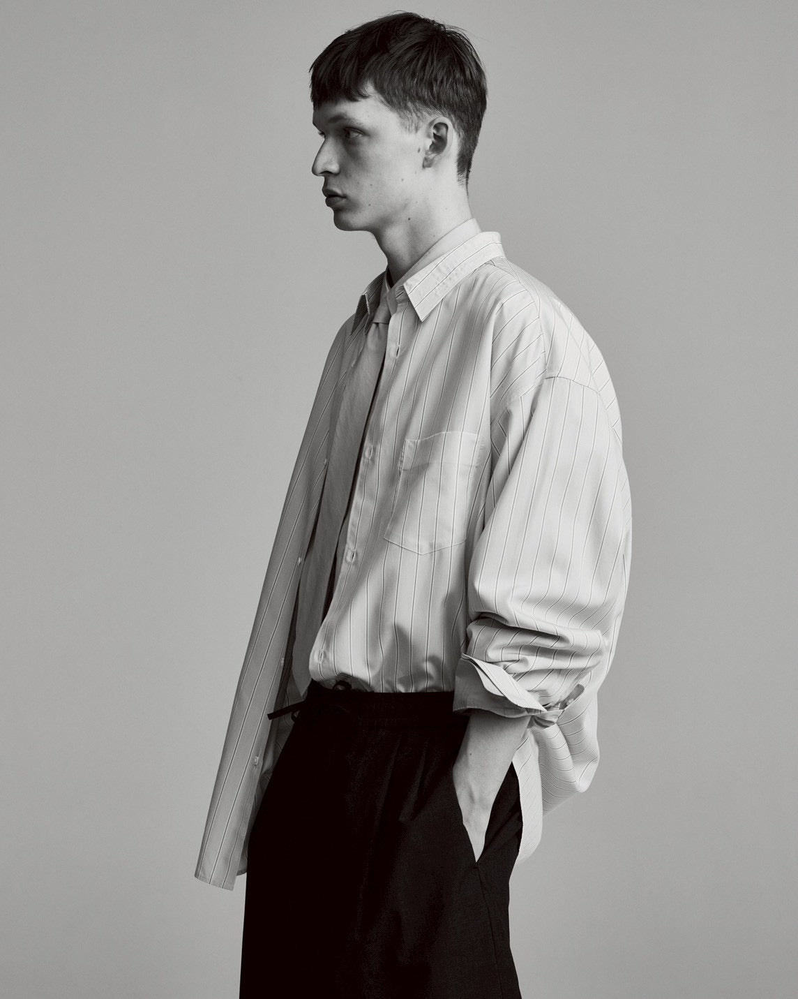 【6/6(土)発売】SIDOGRAS L/S Oversized Regular Collar Shirt
