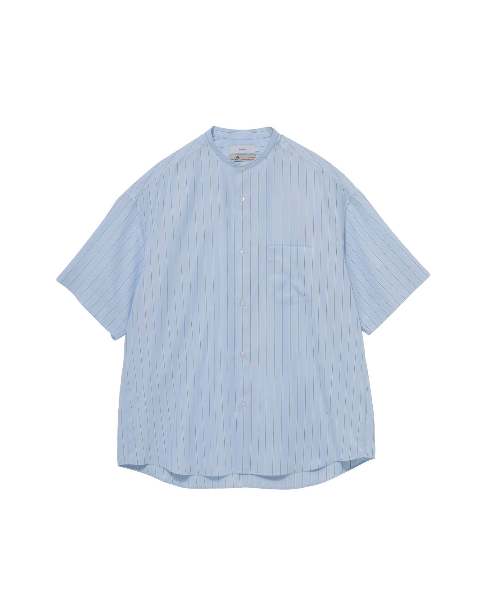 【6/6(土)発売】SIDOGRAS S/S Oversized Band Collar Shirt