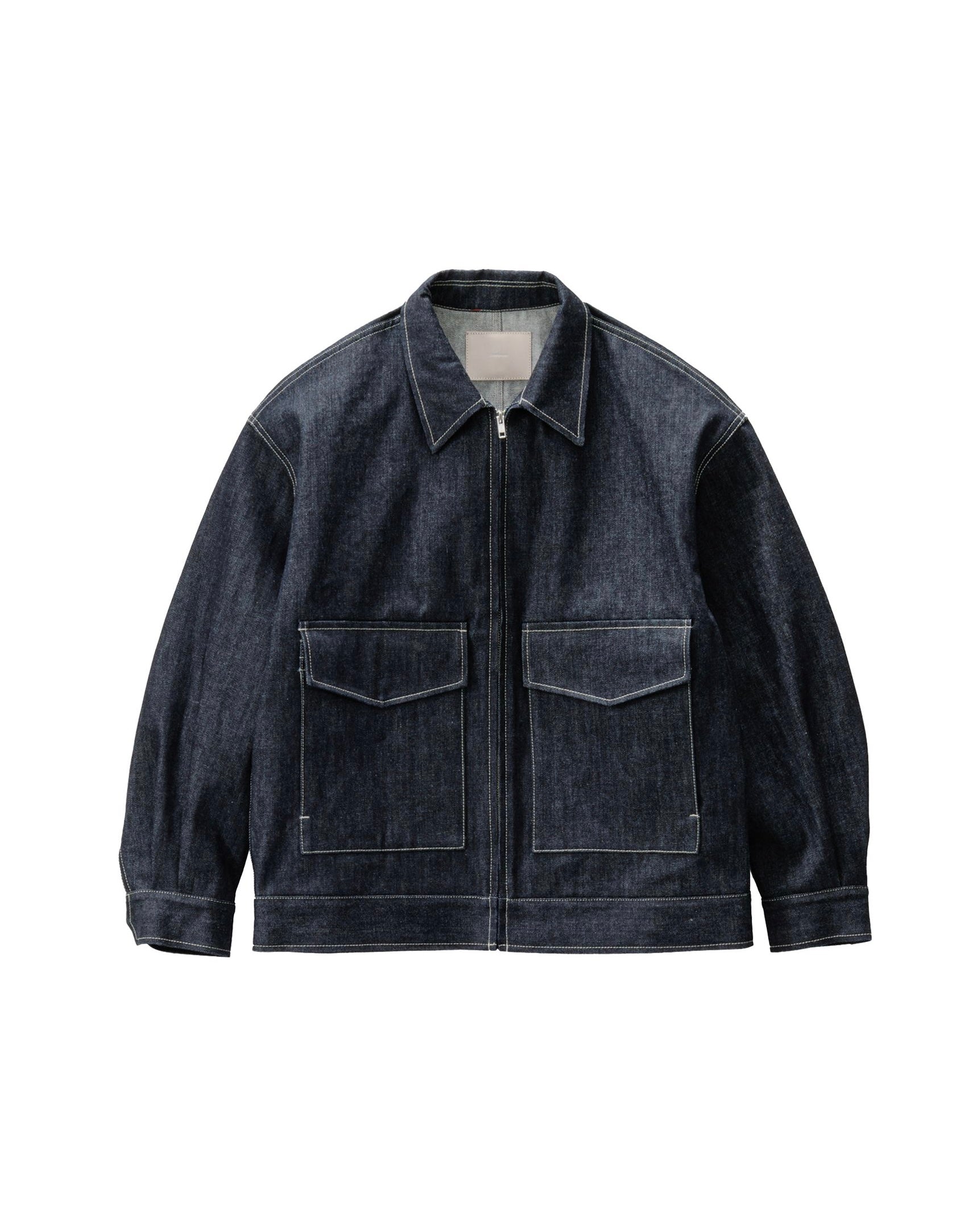 Selvage Denim Zip Jacket