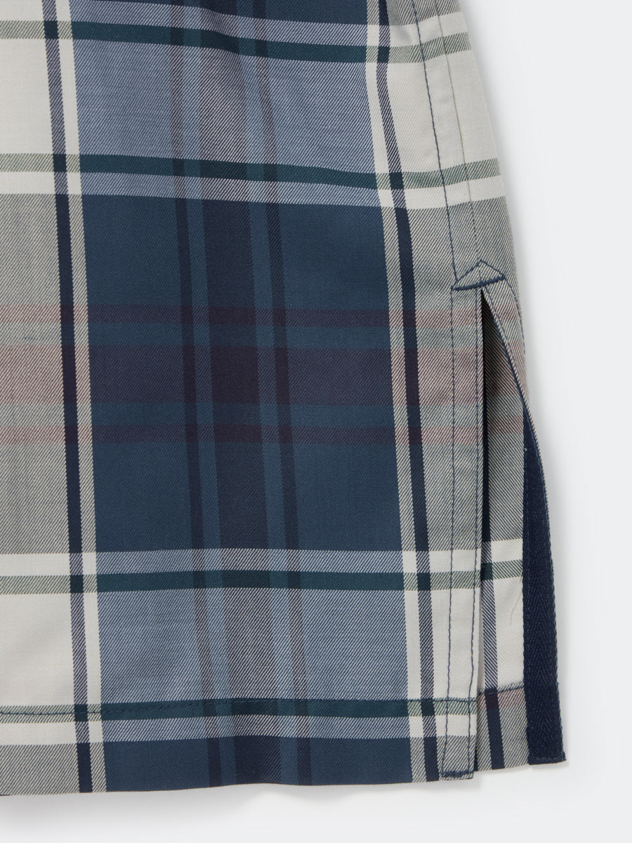 【7/25(土)発売】TECH SPORTS OPEN COLLAR SHIRT L/S BIG TARTAN