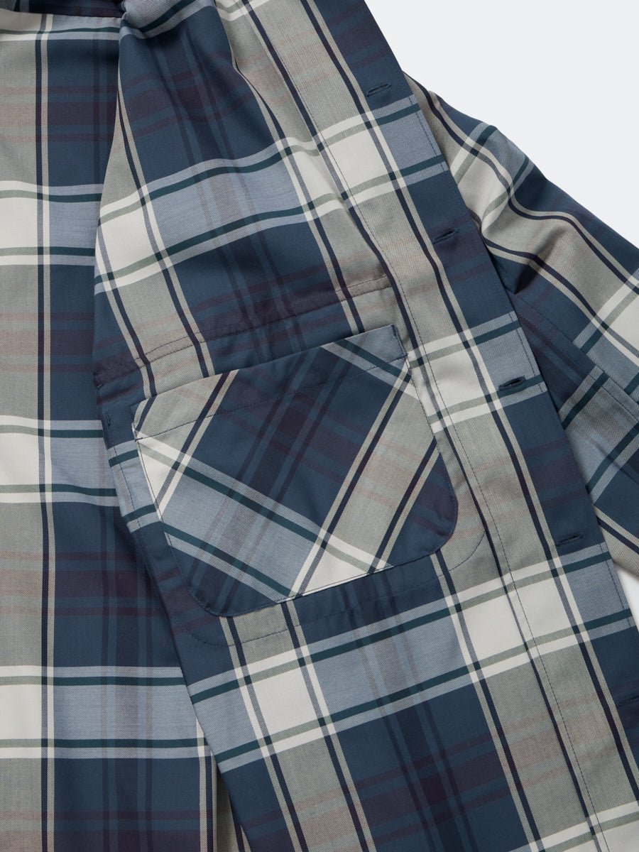 【7/25(土)発売】TECH SPORTS OPEN COLLAR SHIRT L/S BIG TARTAN