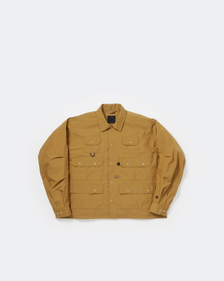TECH MULTI FISHING POCKET SHIRT L/S SOLID