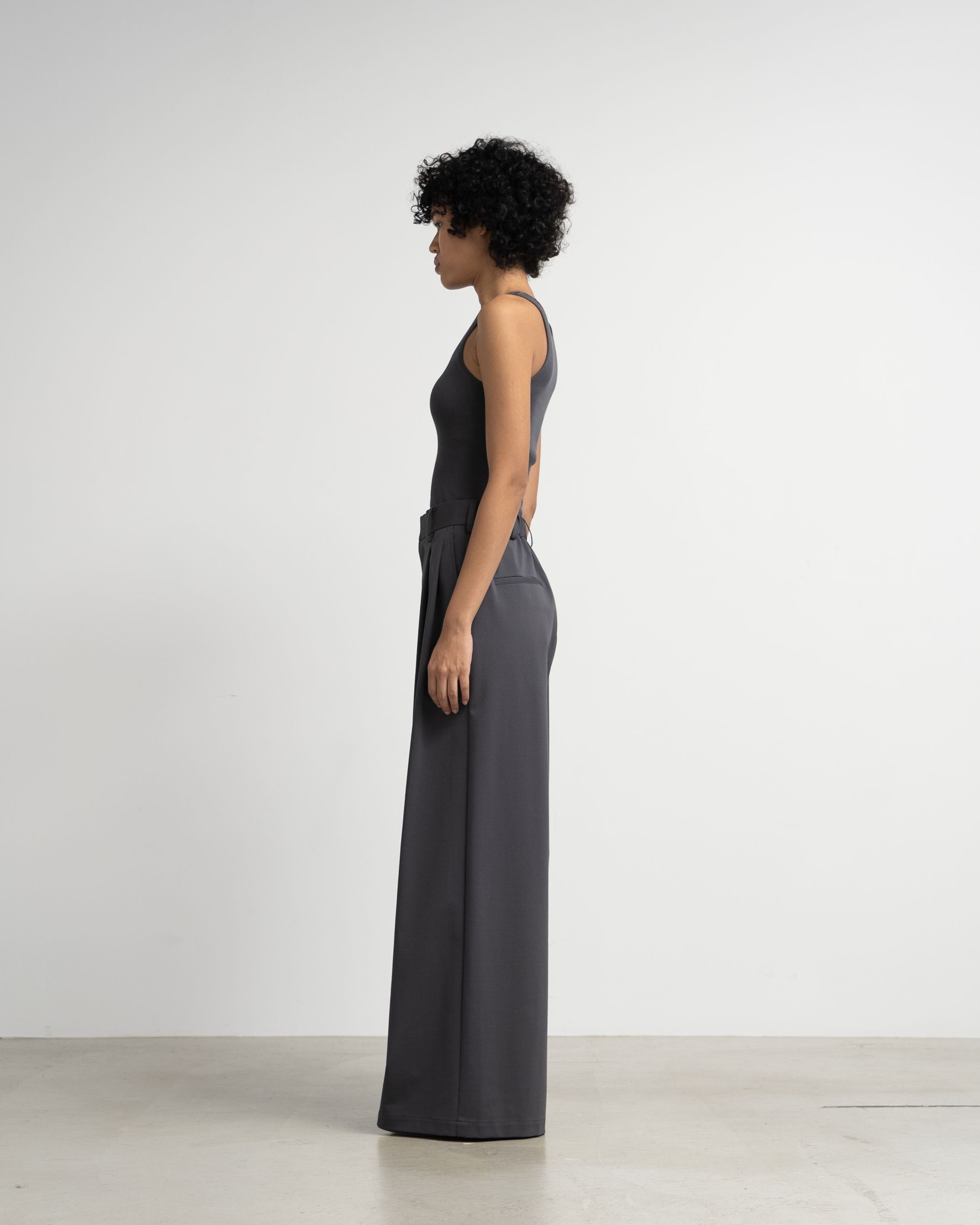 【7/11(土)発売】Compact Ponte Two Tuck Wide Pants