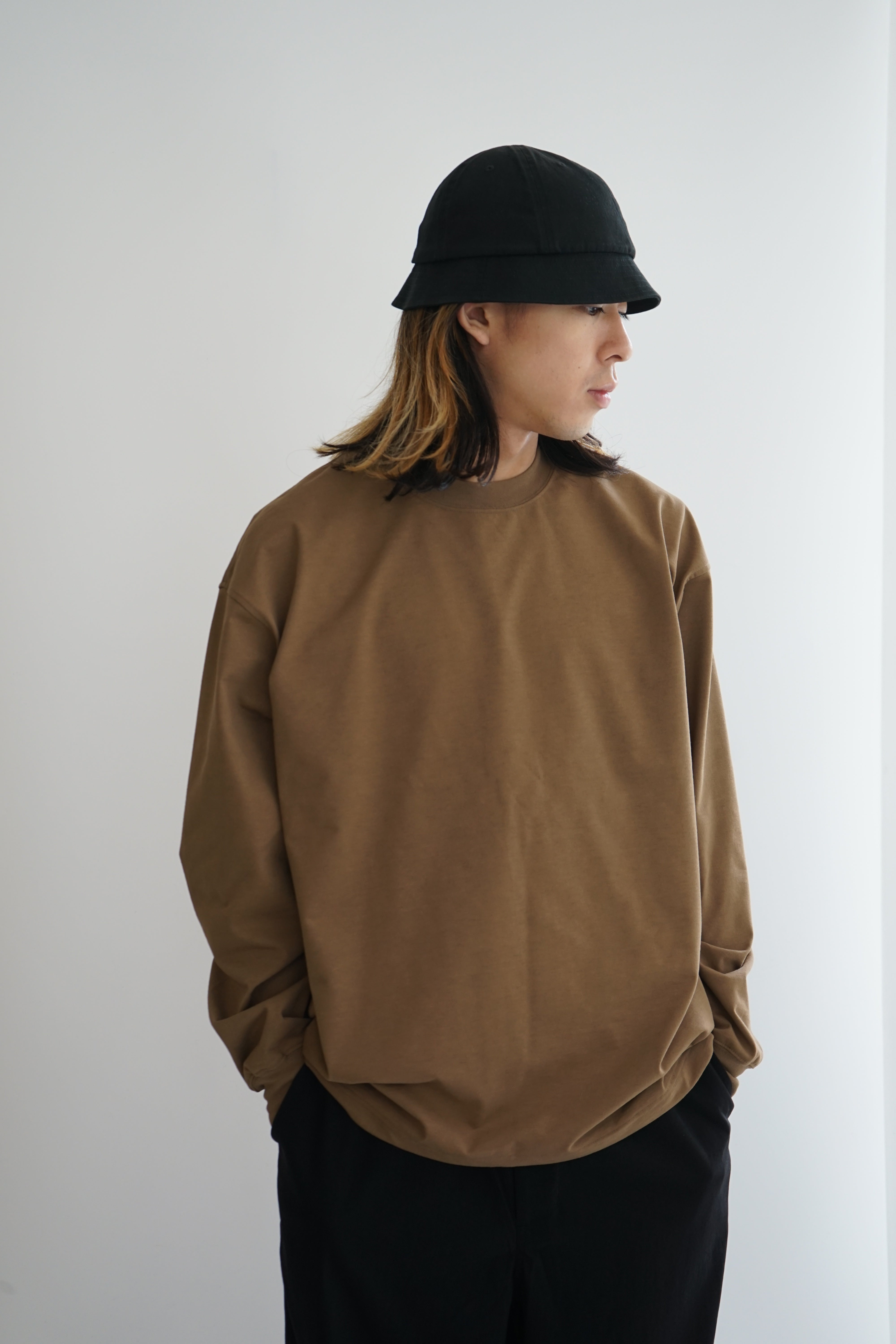 TECH DRAWSTRING TEE L/S