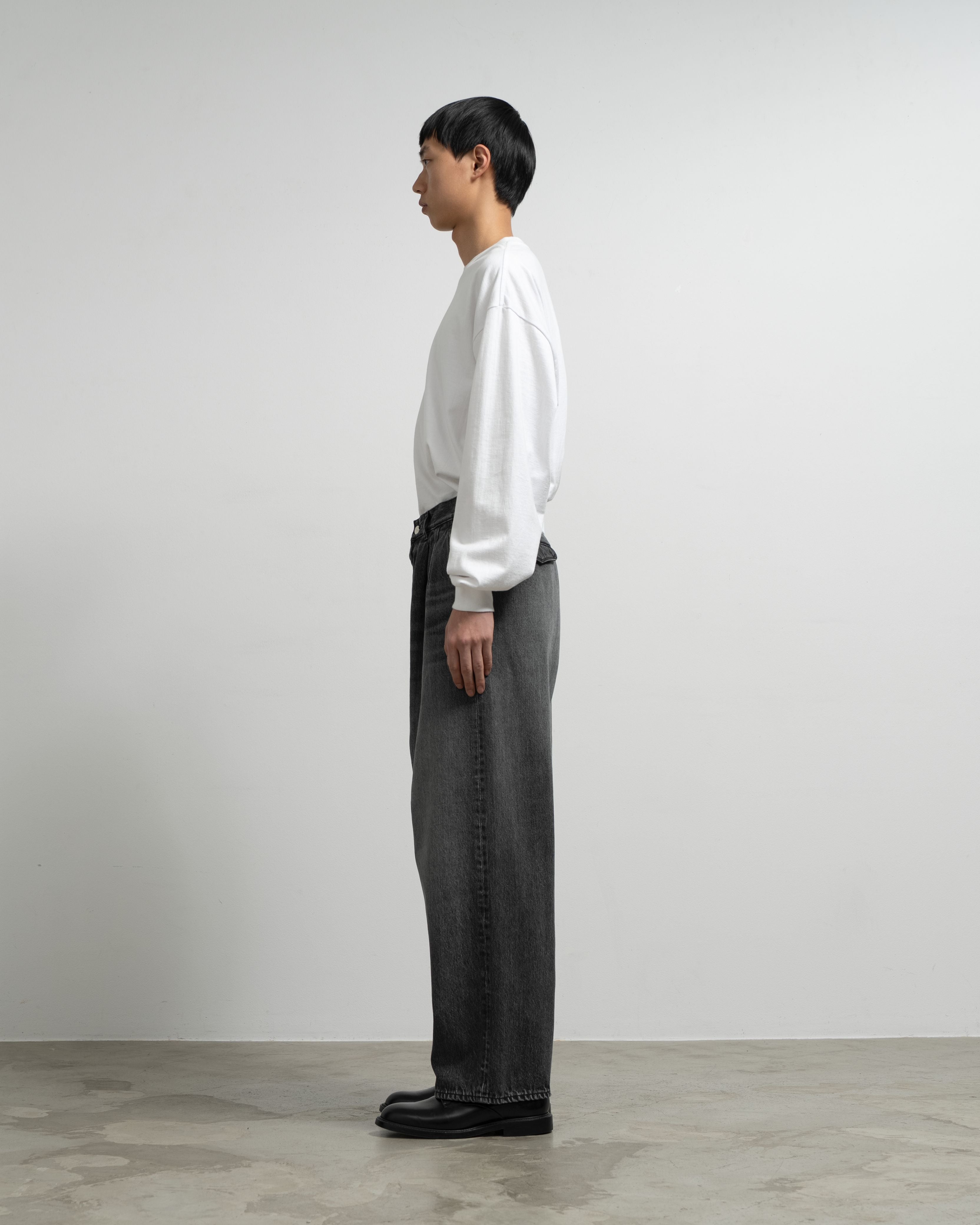【7/25(土)発売】Selvage Denim Two Tuck Tapered Pants -LIGHT FADE-