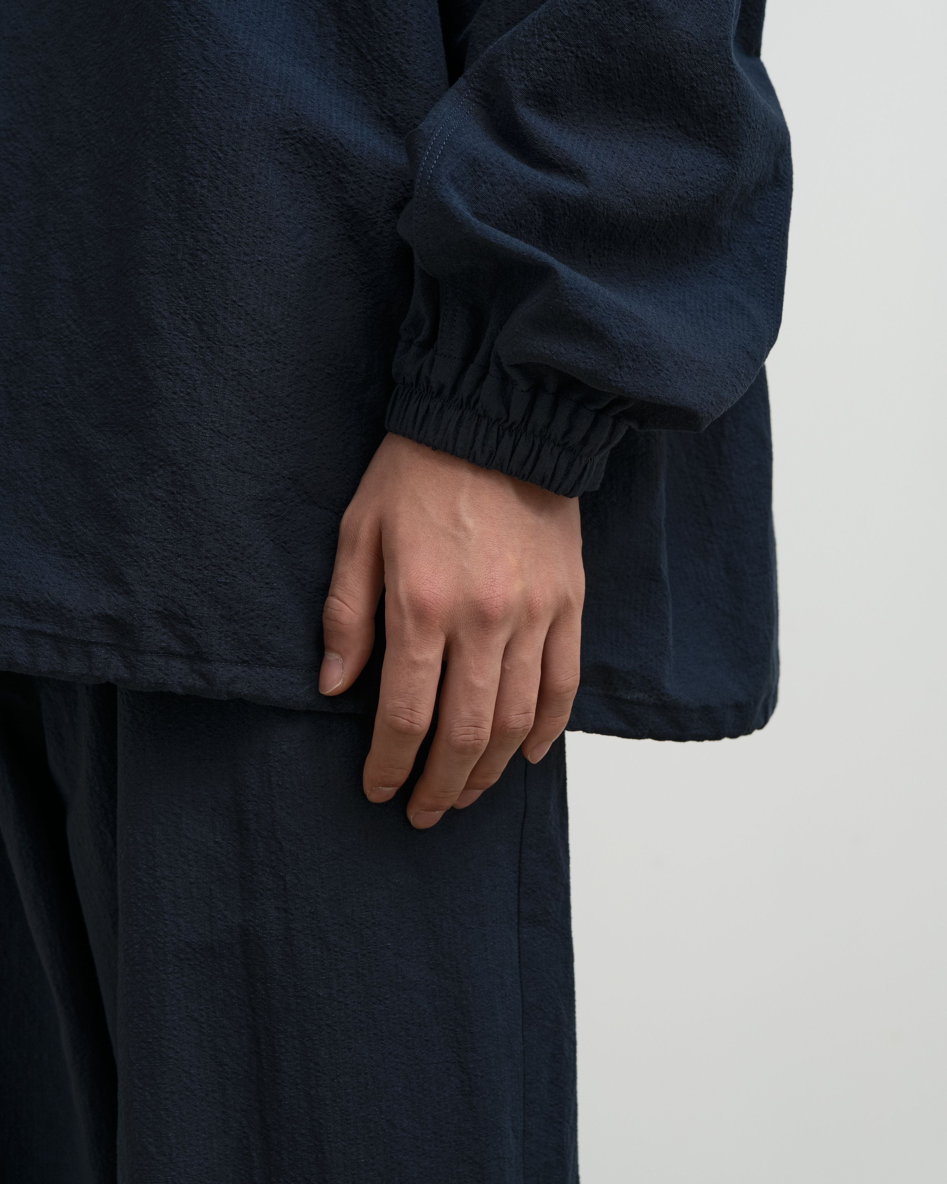 【5/23(土)発売】Cotton Linen Seersucker L/S Pullover Shirt