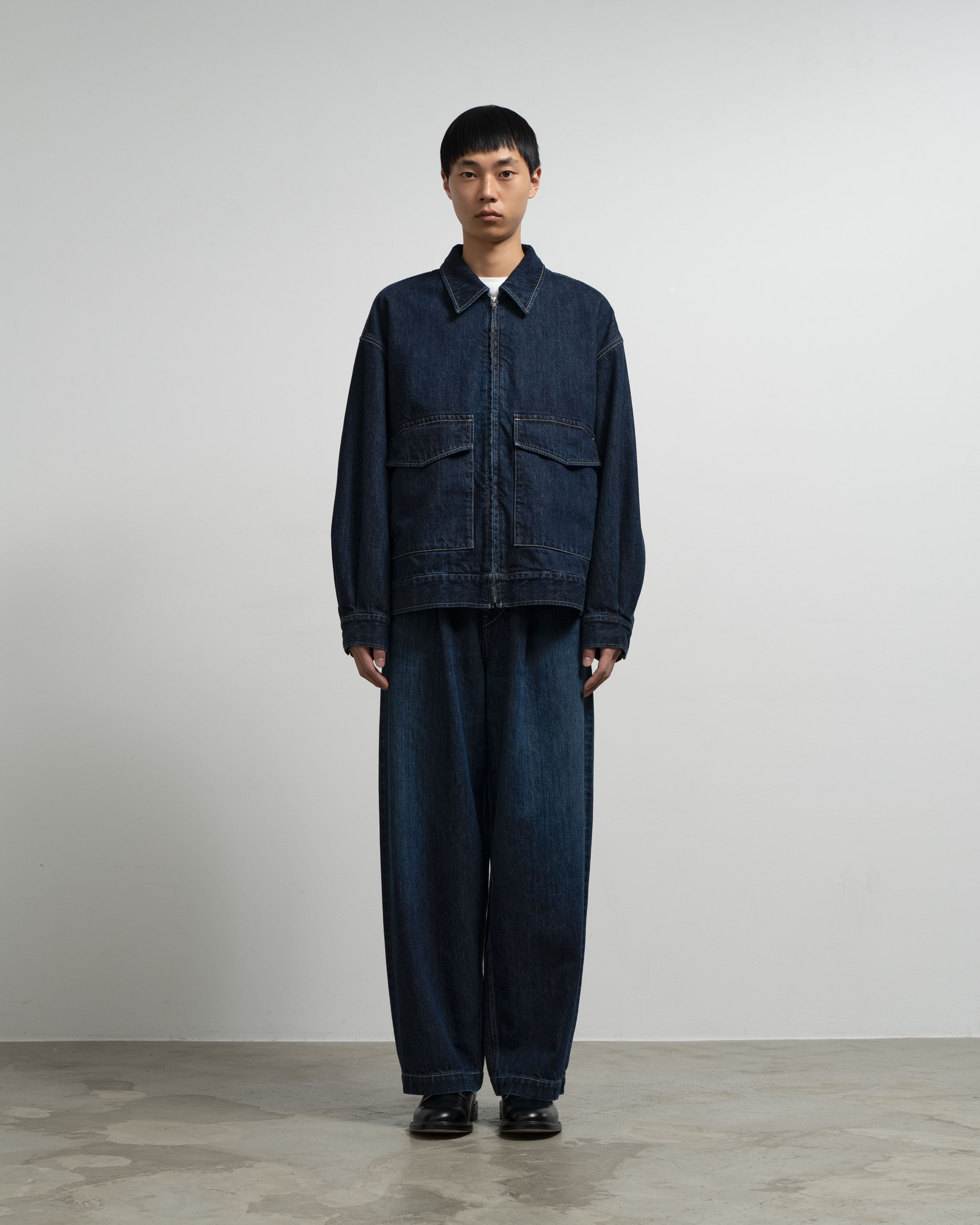 【7/25(土)発売】Selvage Denim Zip Jacket -DARK FADE-