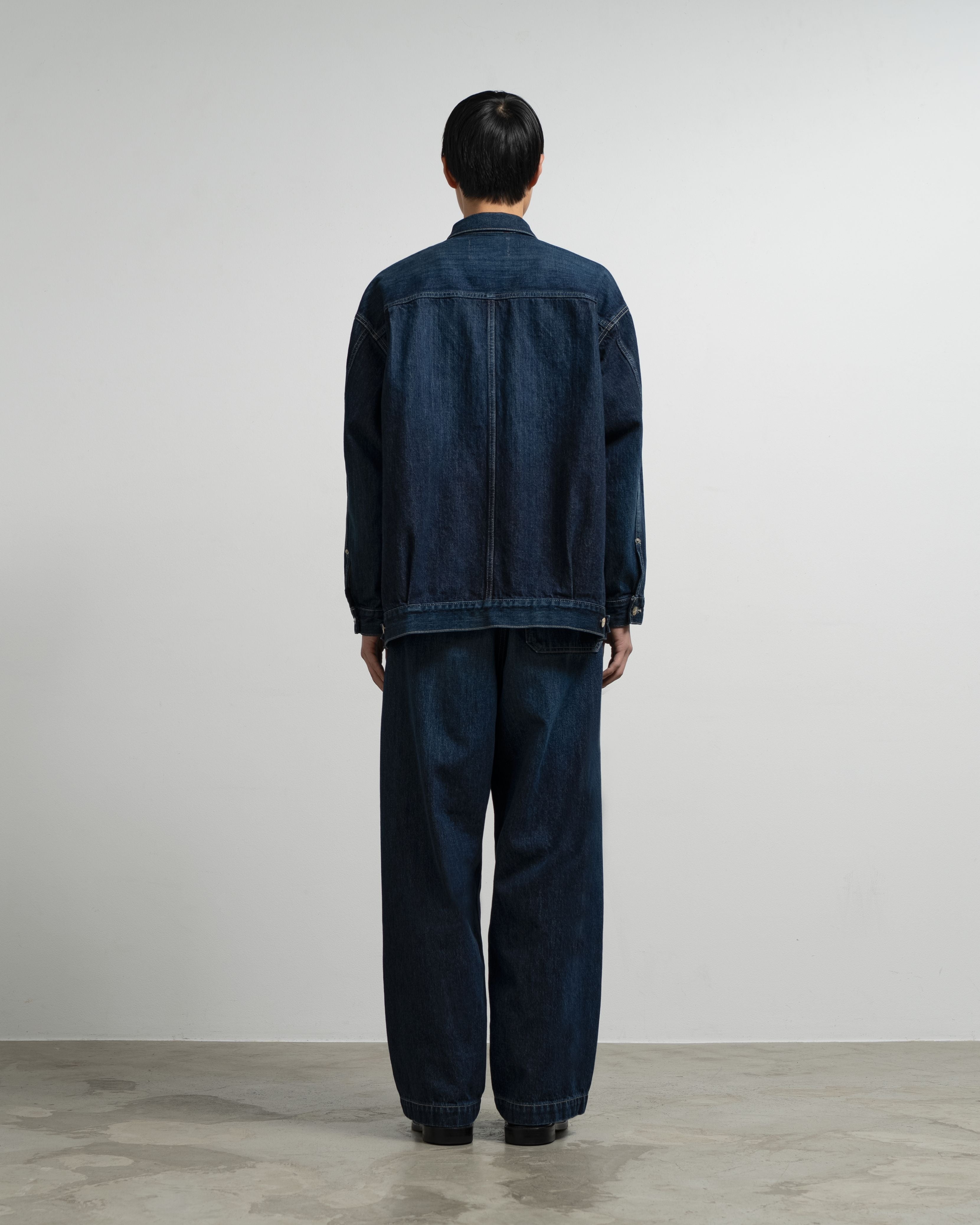 Selvage Denim Jacket -DARK FADE-