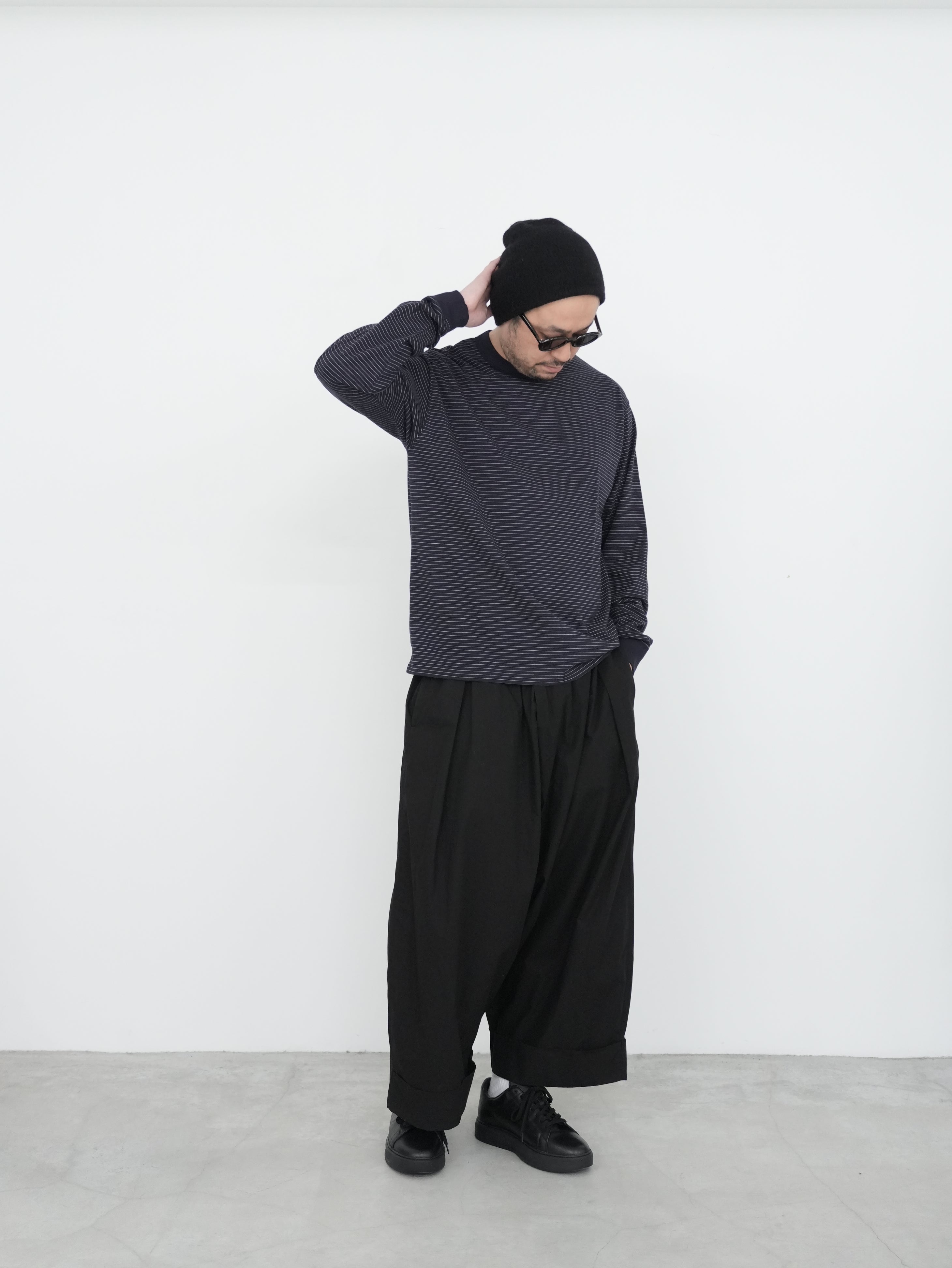 SUVIN DOUBLE JERSEY CREWNECK PULLOVER