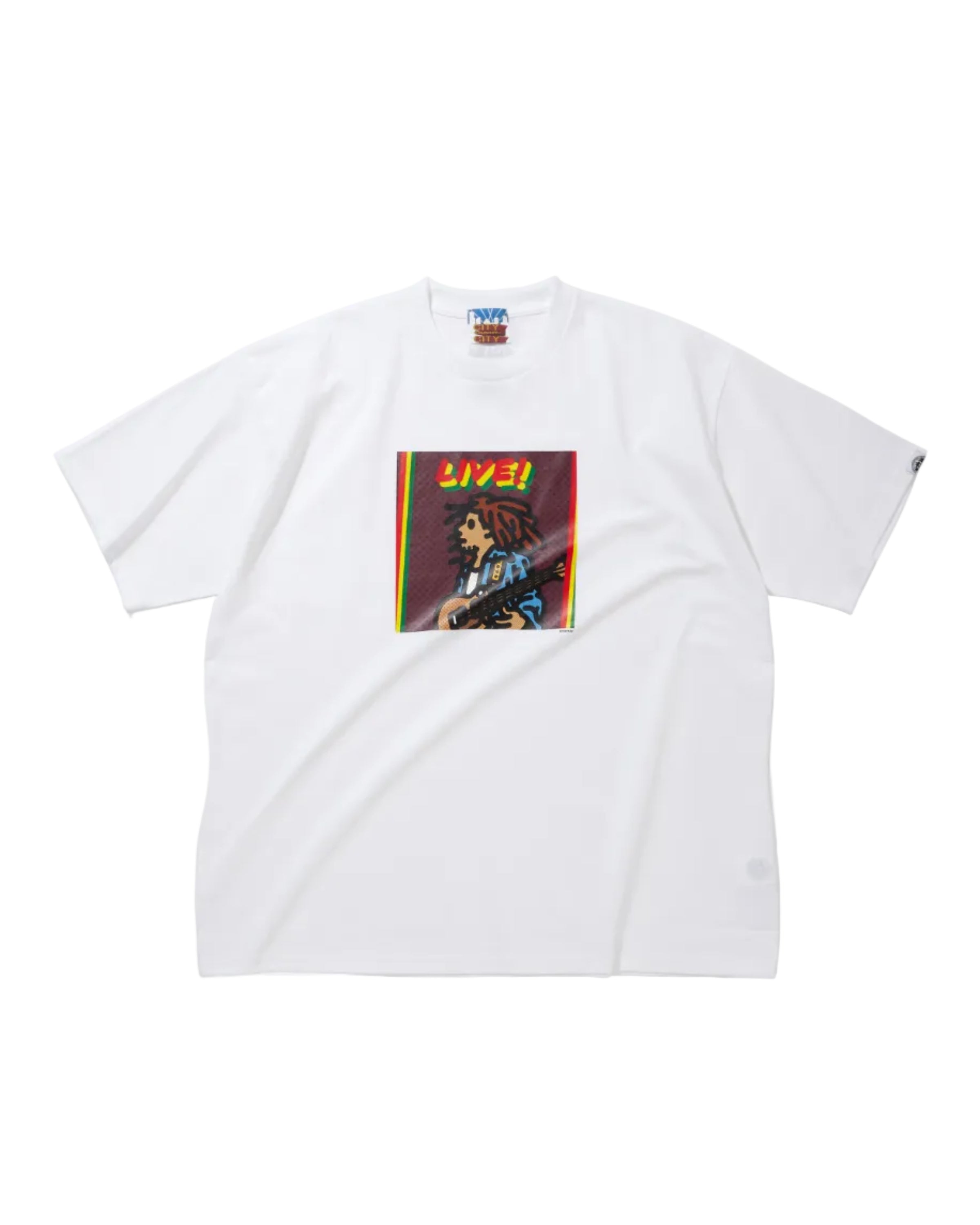CITY COUNTRY CITY x BOB MARLEY_COTTON T-SHIRT_LIVE!