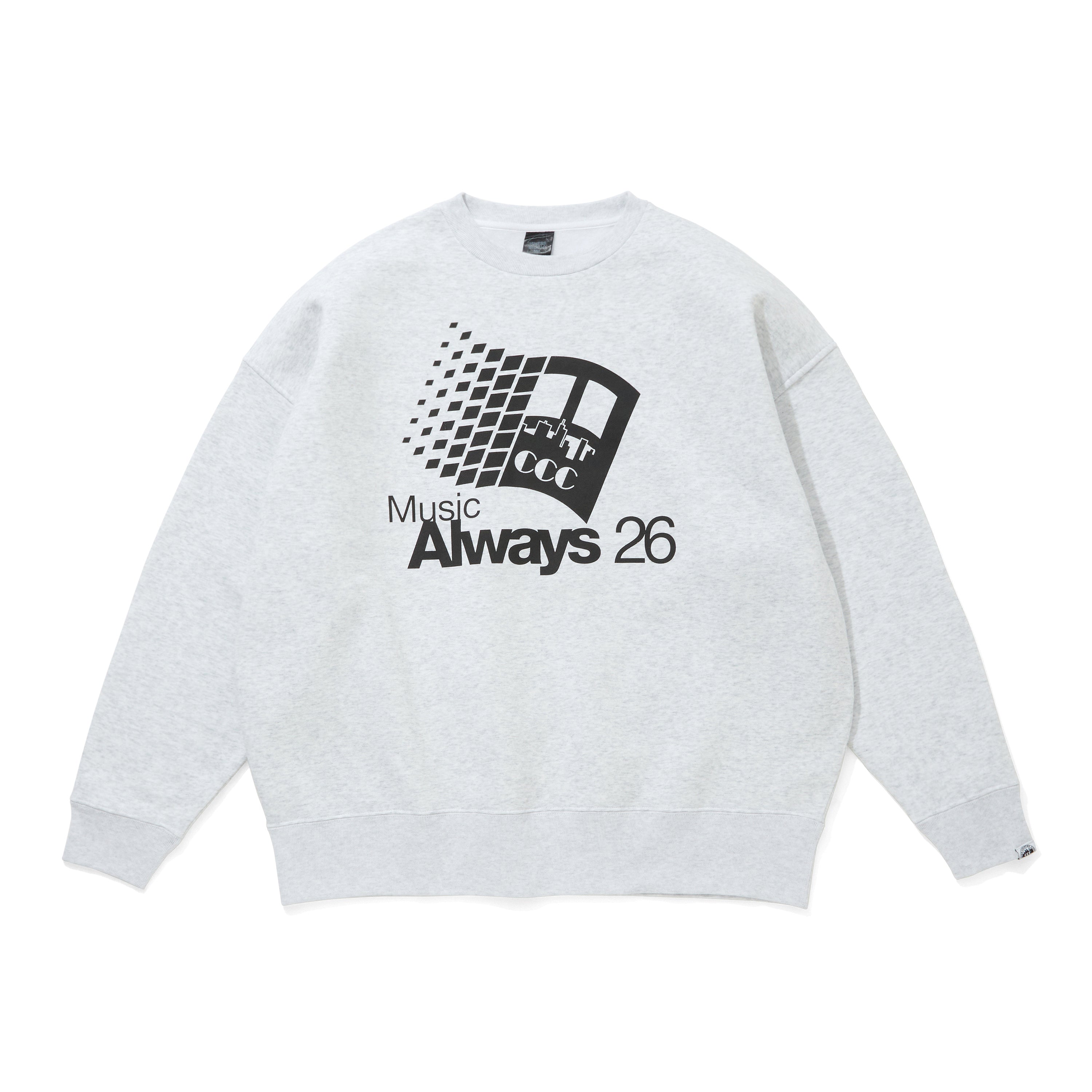 【8/29(土)発売】CITY COUNTRY CITY x IS-NESS_SWEATSHIRT_MUSIC ALWAYS