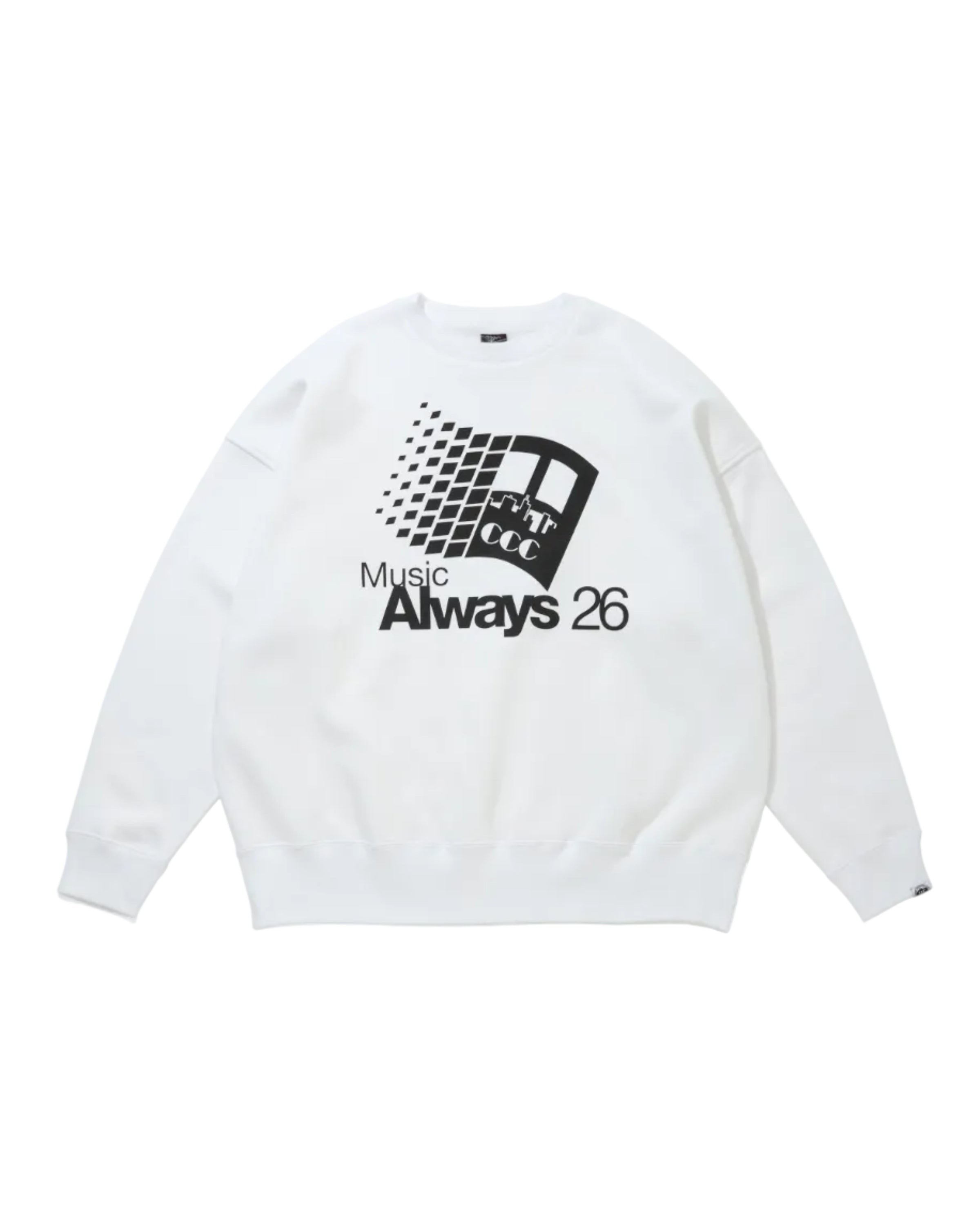 【8/29(土)発売】CITY COUNTRY CITY x IS-NESS_SWEATSHIRT_MUSIC ALWAYS