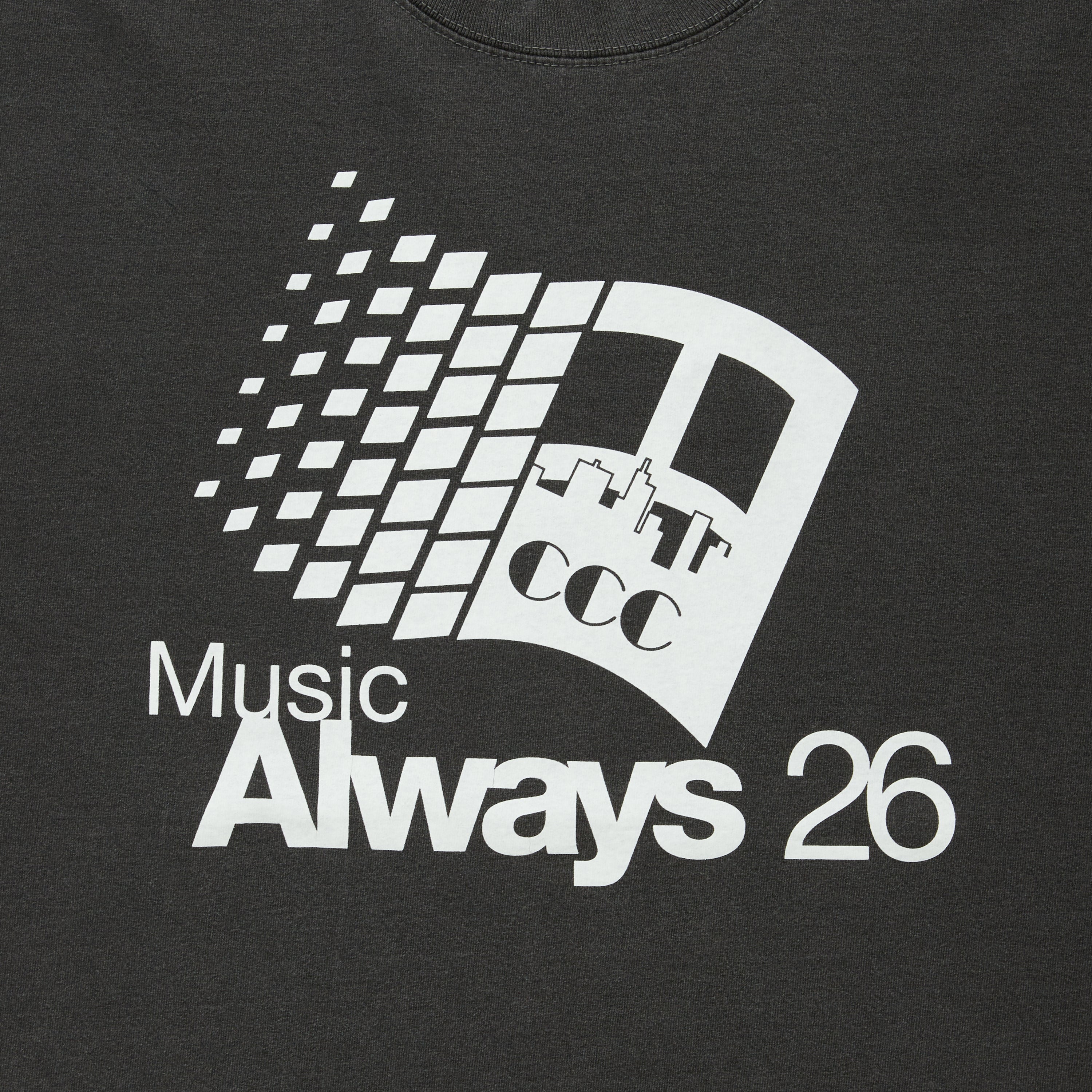 【7/25(土)発売】CITY COUNTRY CITY x IS-NESS_COTTON T-SHIRT_MUSIC ALWAYS
