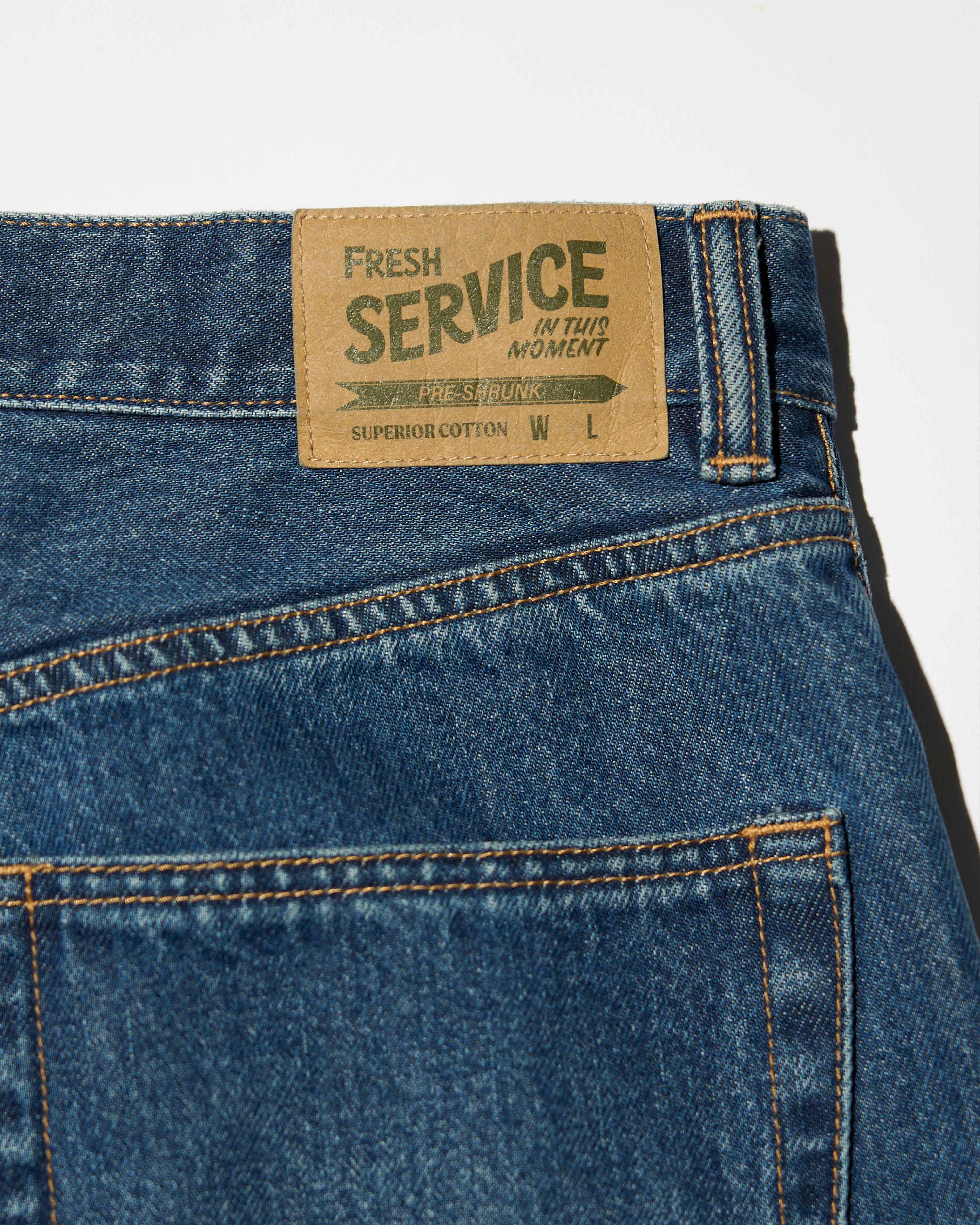 CORPORATE DENIM FIVE POCKET PANTS