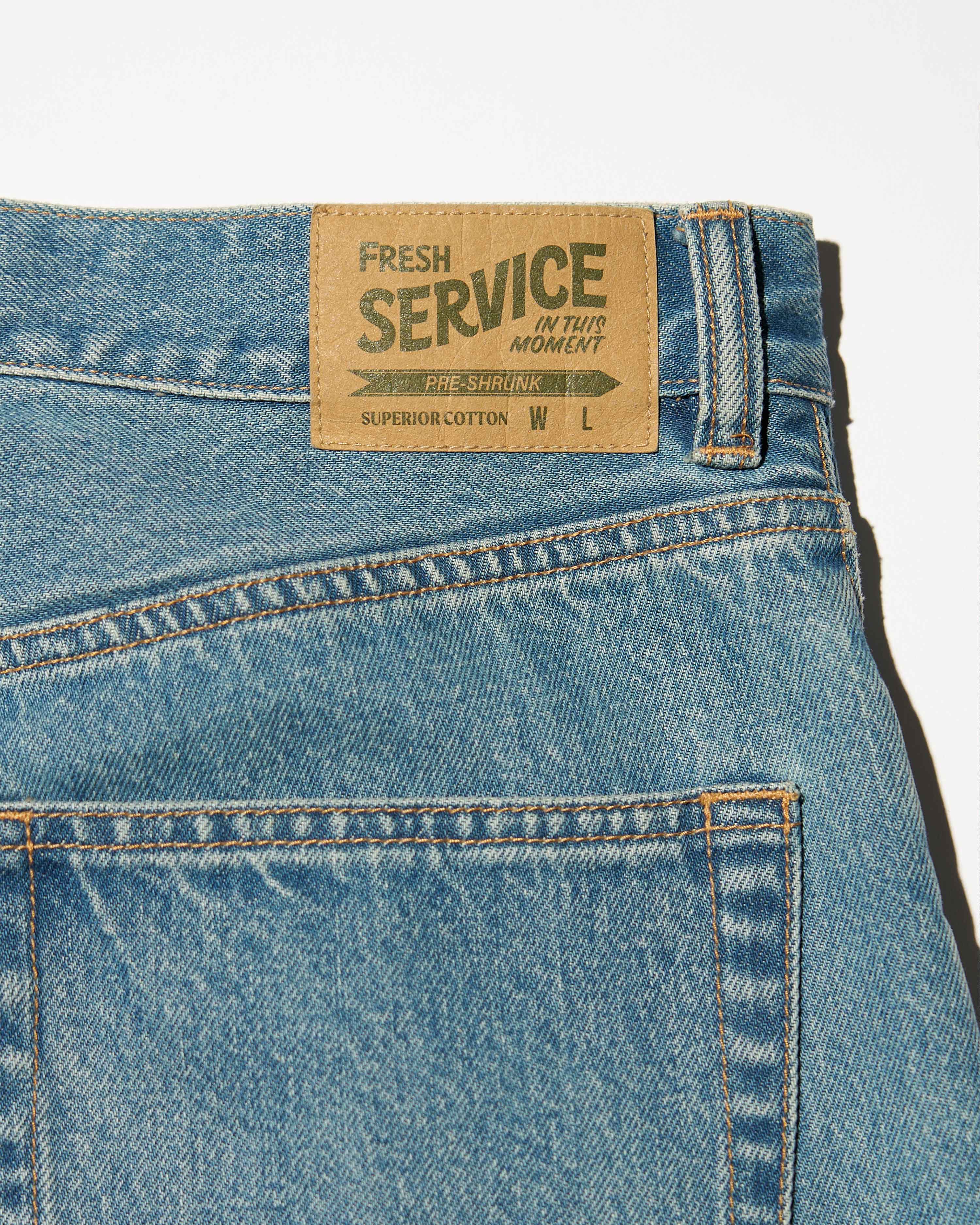 CORPORATE DENIM FIVE POCKET PANTS