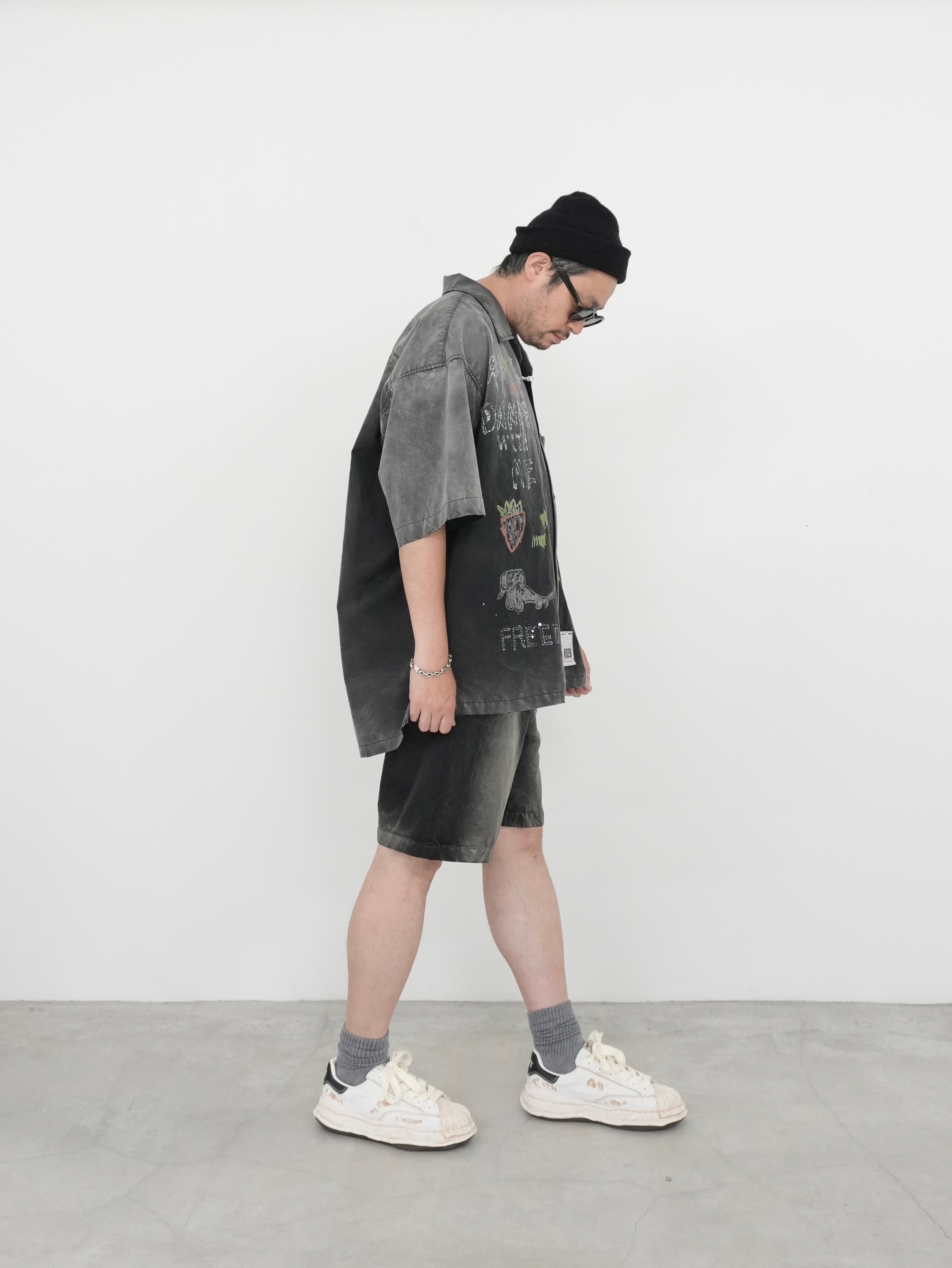 【26SS】BLAKEY / OG Sole Ripped Overdye Canvas Low-top Sneaker
