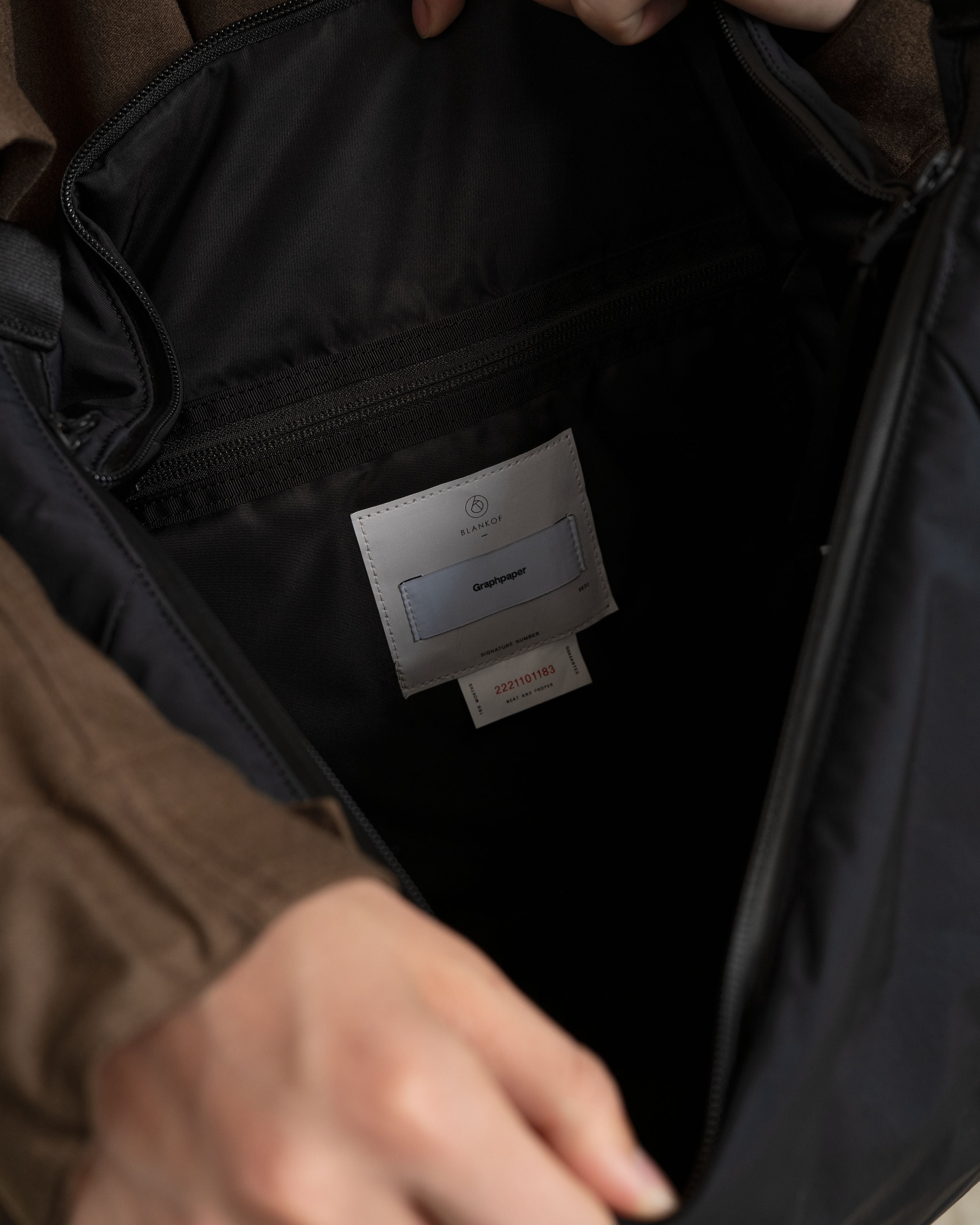 【8/8(土)発売】Blankof for GP Large Crescent Bag