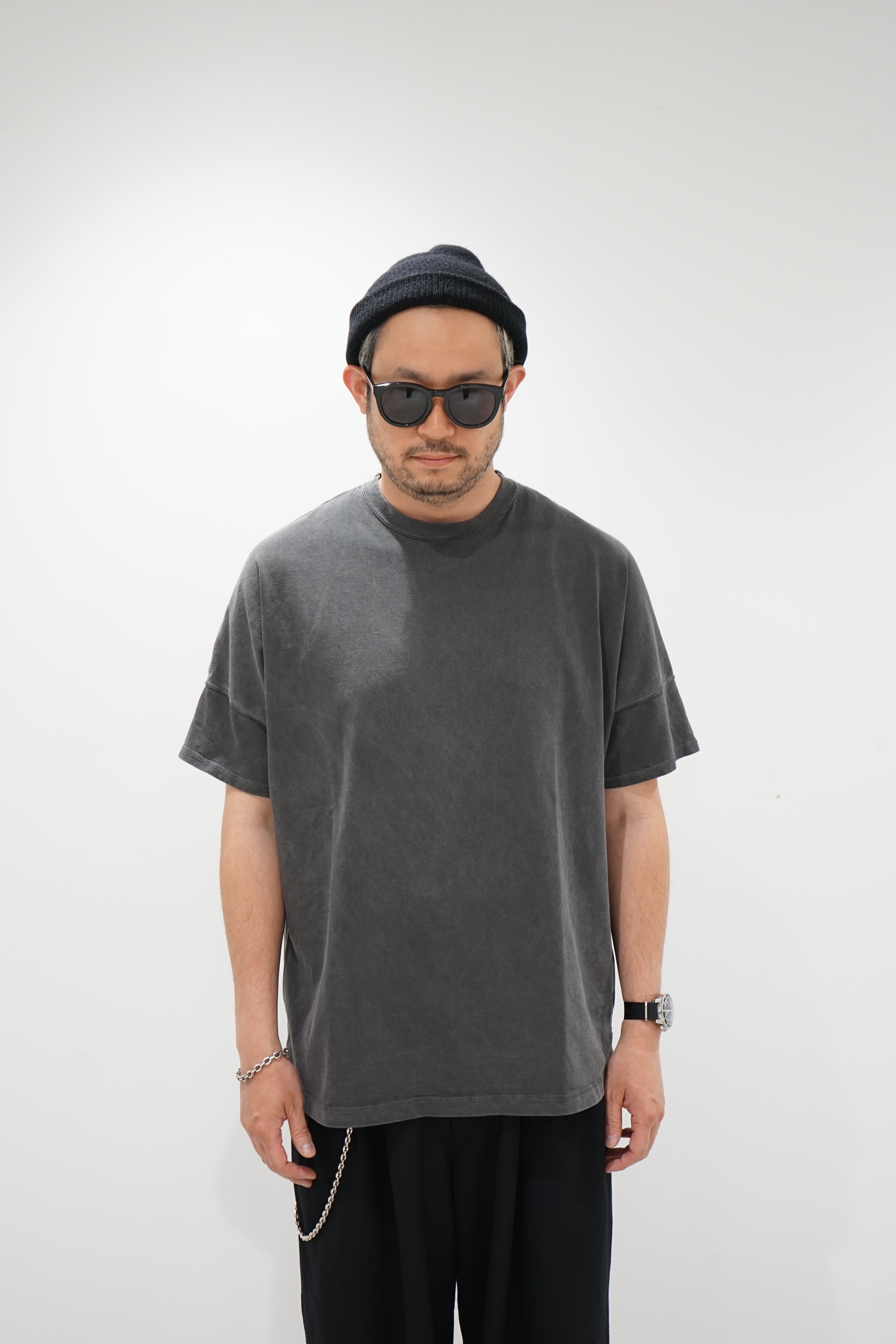 CLERK S/S TEE COTTON JERSEY PIGMENT DYE